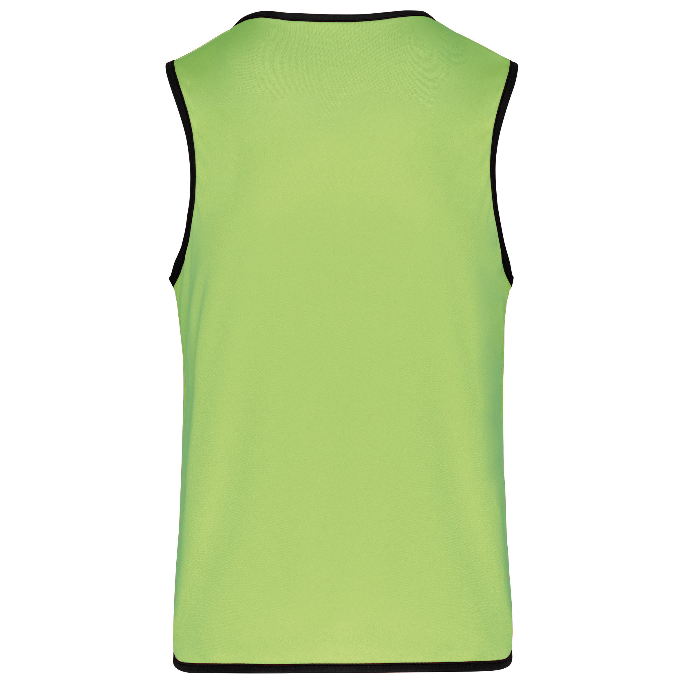 Colete rugby reversível - Lime / Spicy Orange