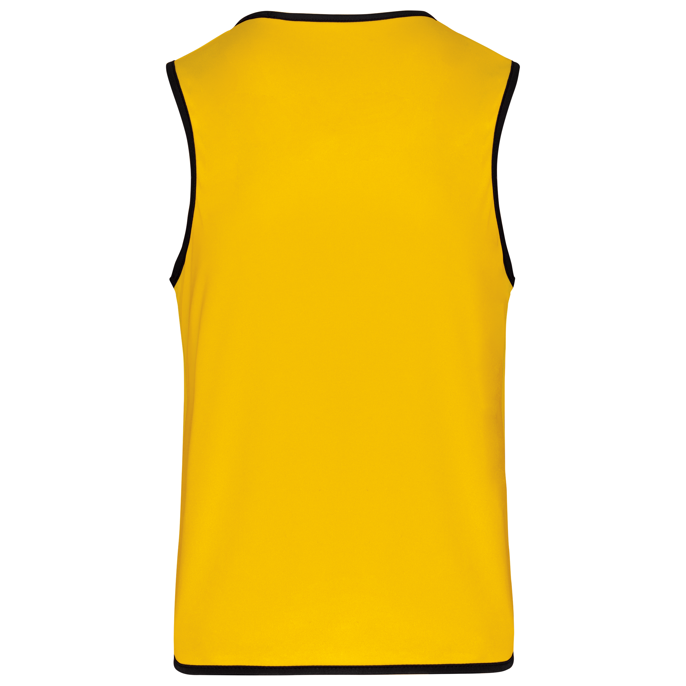 Colete rugby reversível de criança - Sporty Red / Sporty Yellow