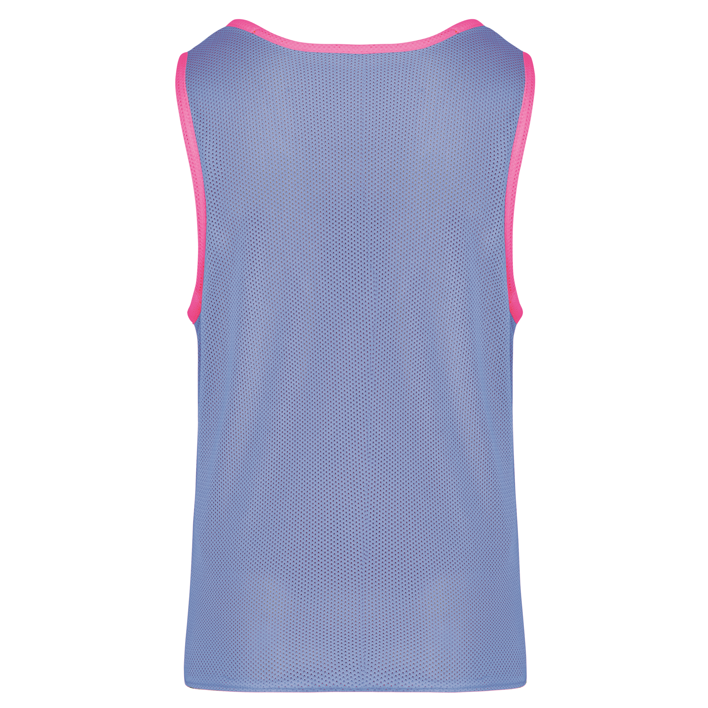 Colete reversível multidesportos de criança - Fluorescent  Pink / Sporty Sky Blue