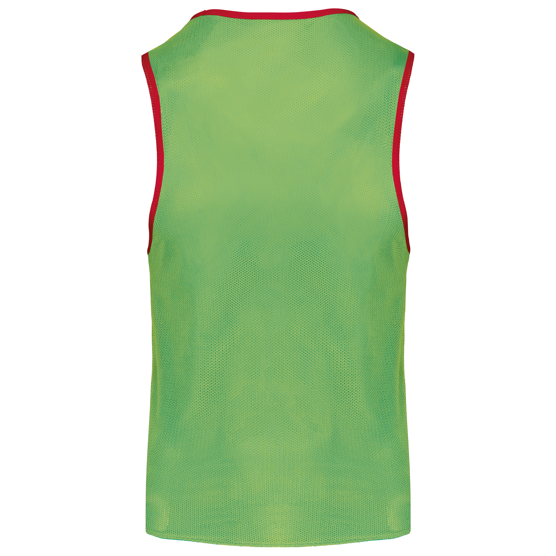 Colete reversível multidesportos de criança - Sporty Red / Fluorescent Green