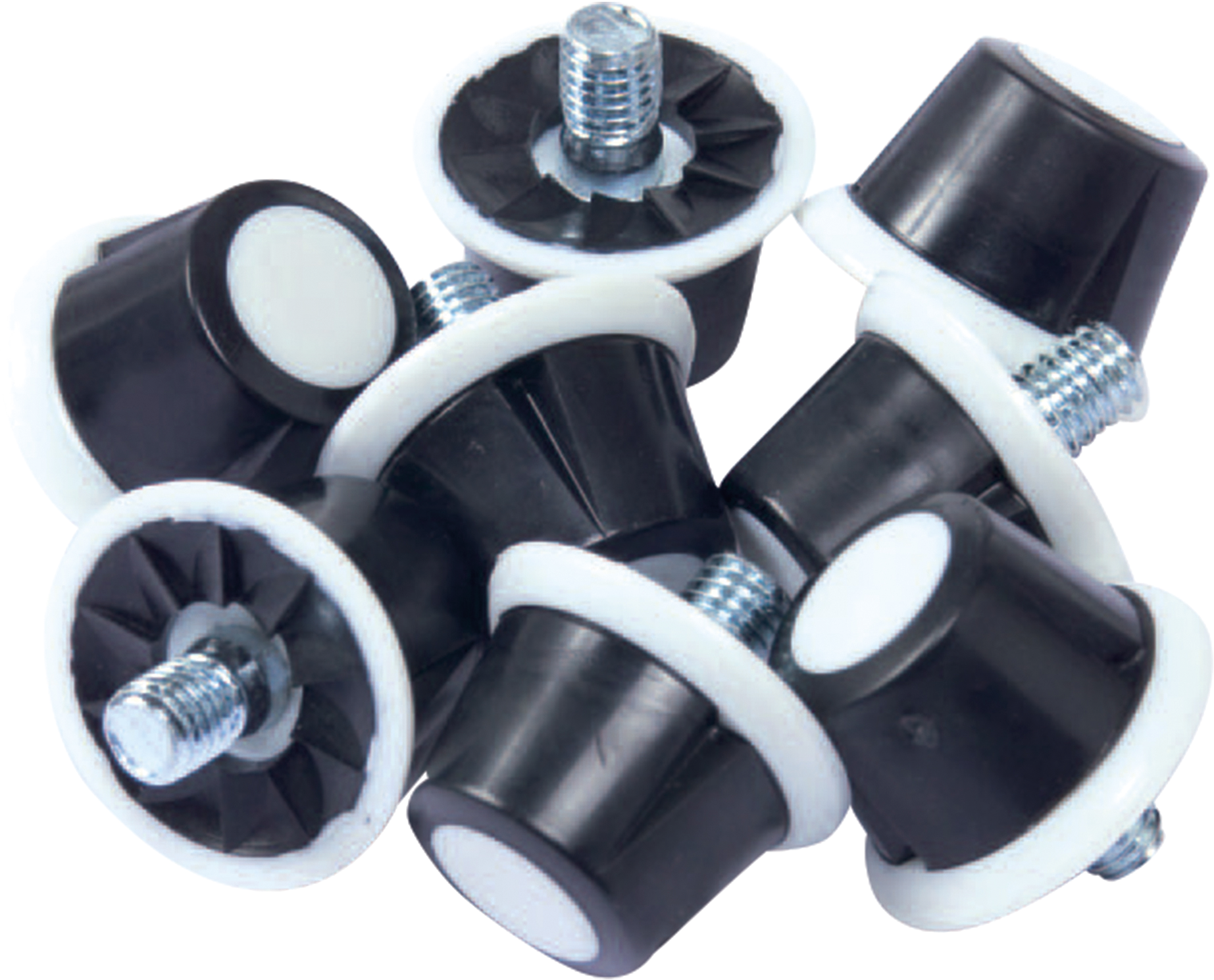 Embalagem de 100 grampos em nylon - Black