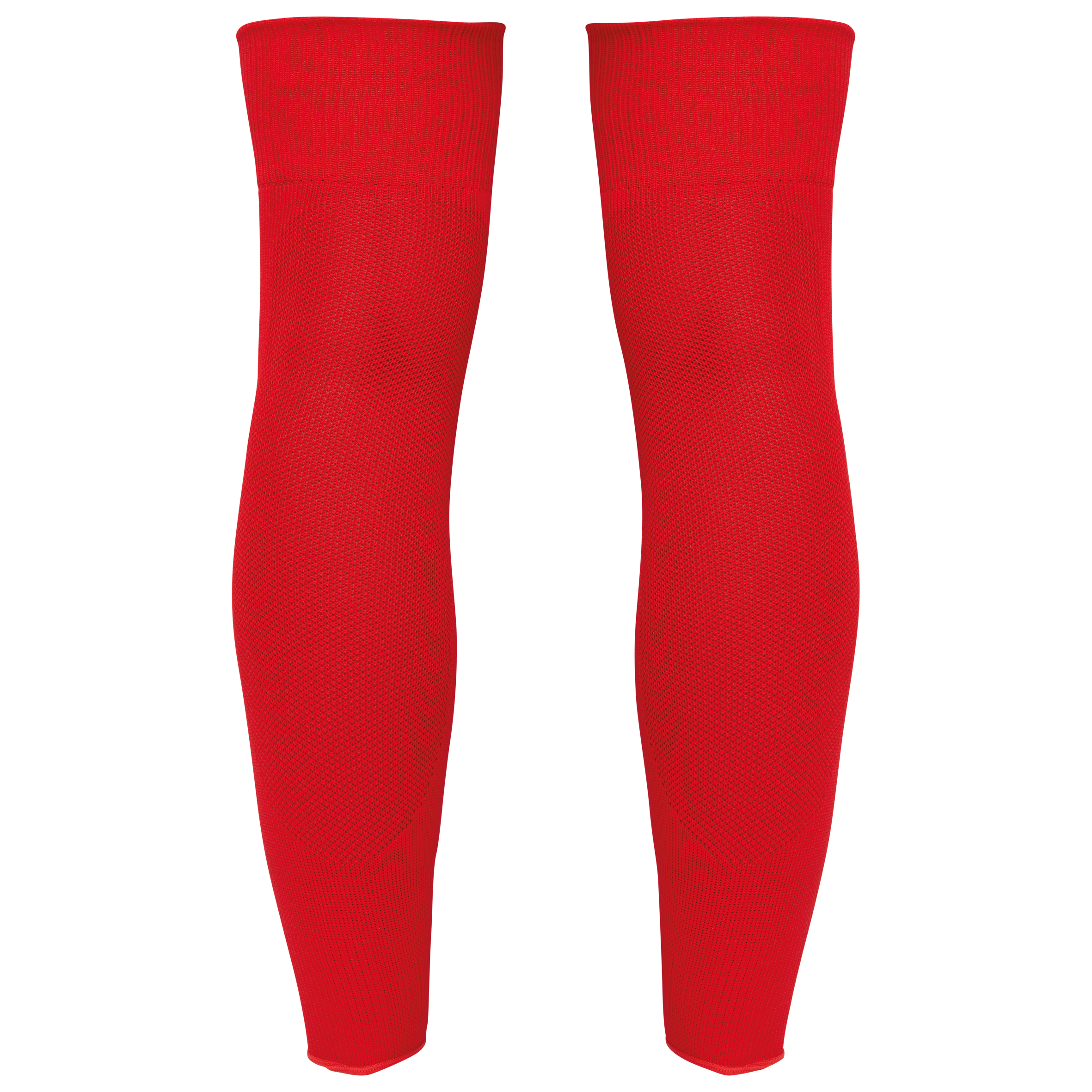 Perneiras de compressão para desporto unissexo - Sporty Red