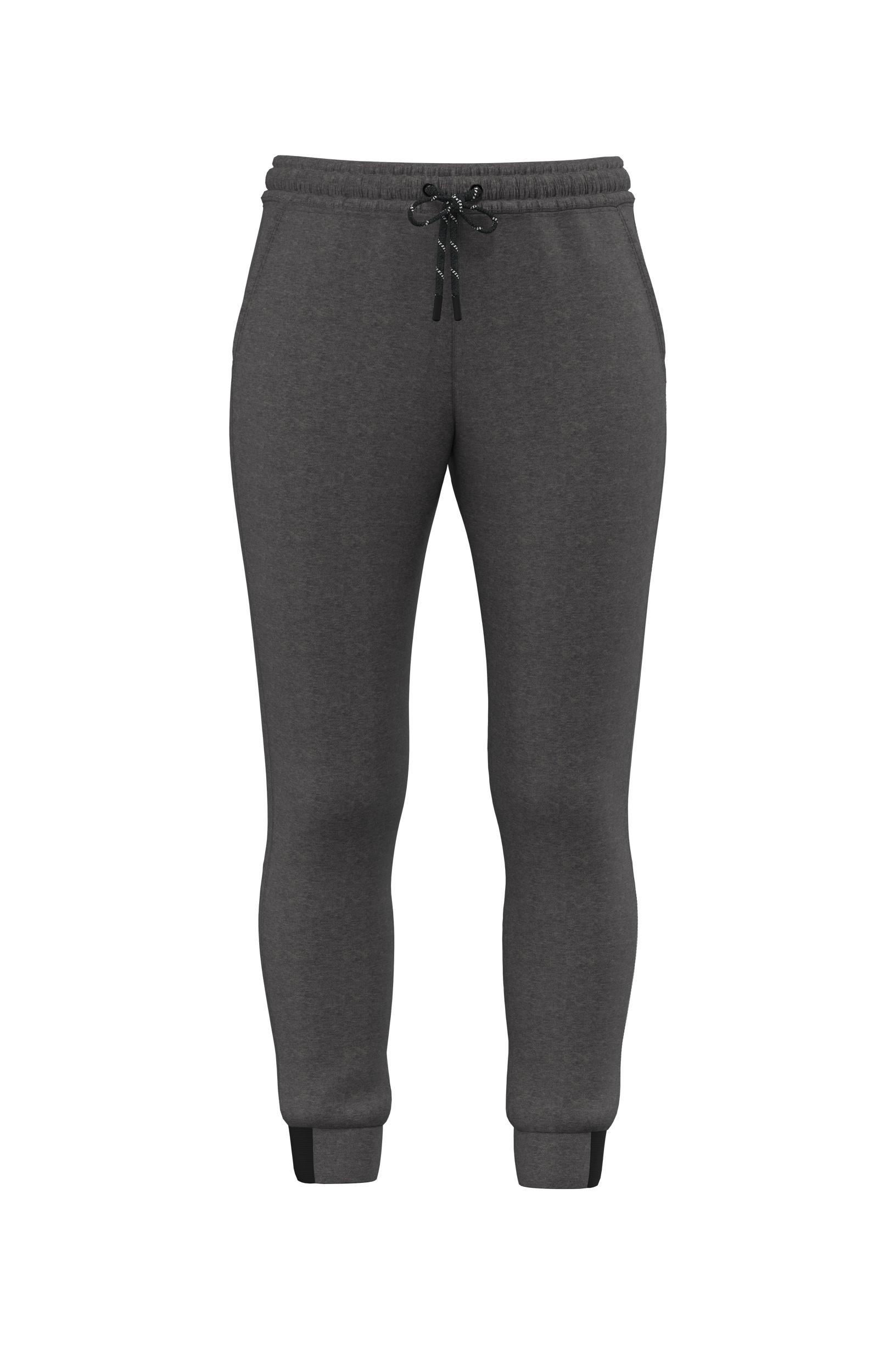 Calças de senhora performance — Cinza Frente