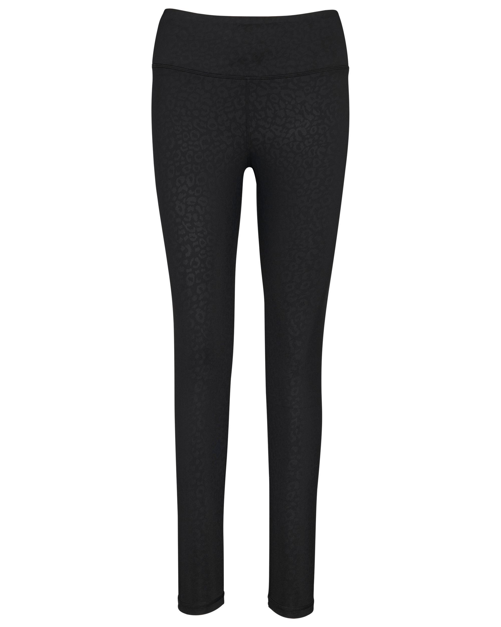 Leggings de senhora eco-responsáveis — Preto Frente