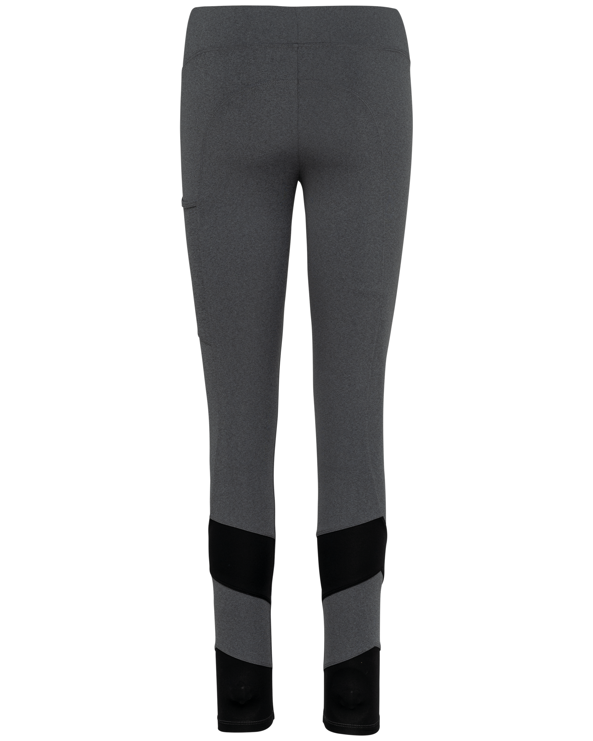 Leggings bicolores de senhora - Dark Grey Heather / Black