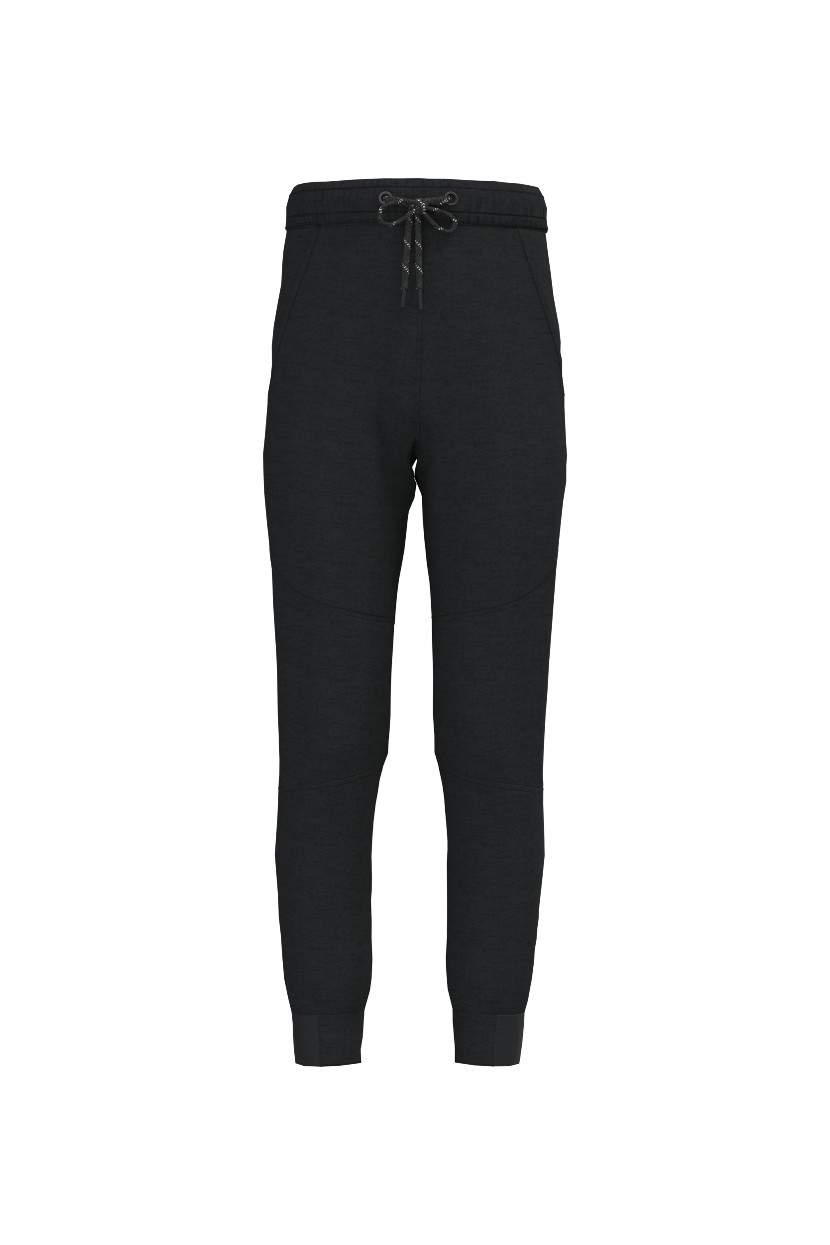 Calças performance de criança — Preto Frente