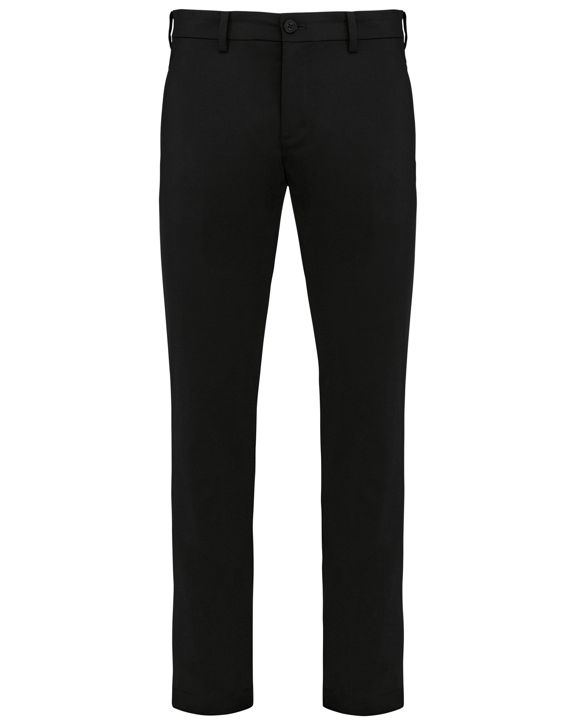 Calças de homem — Preto Frente