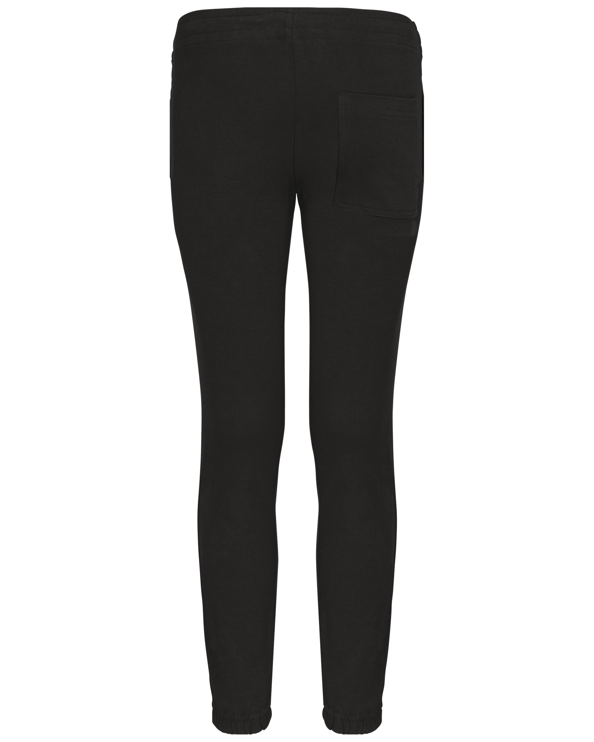 Calças de jogging de criança em algodão leve - Black