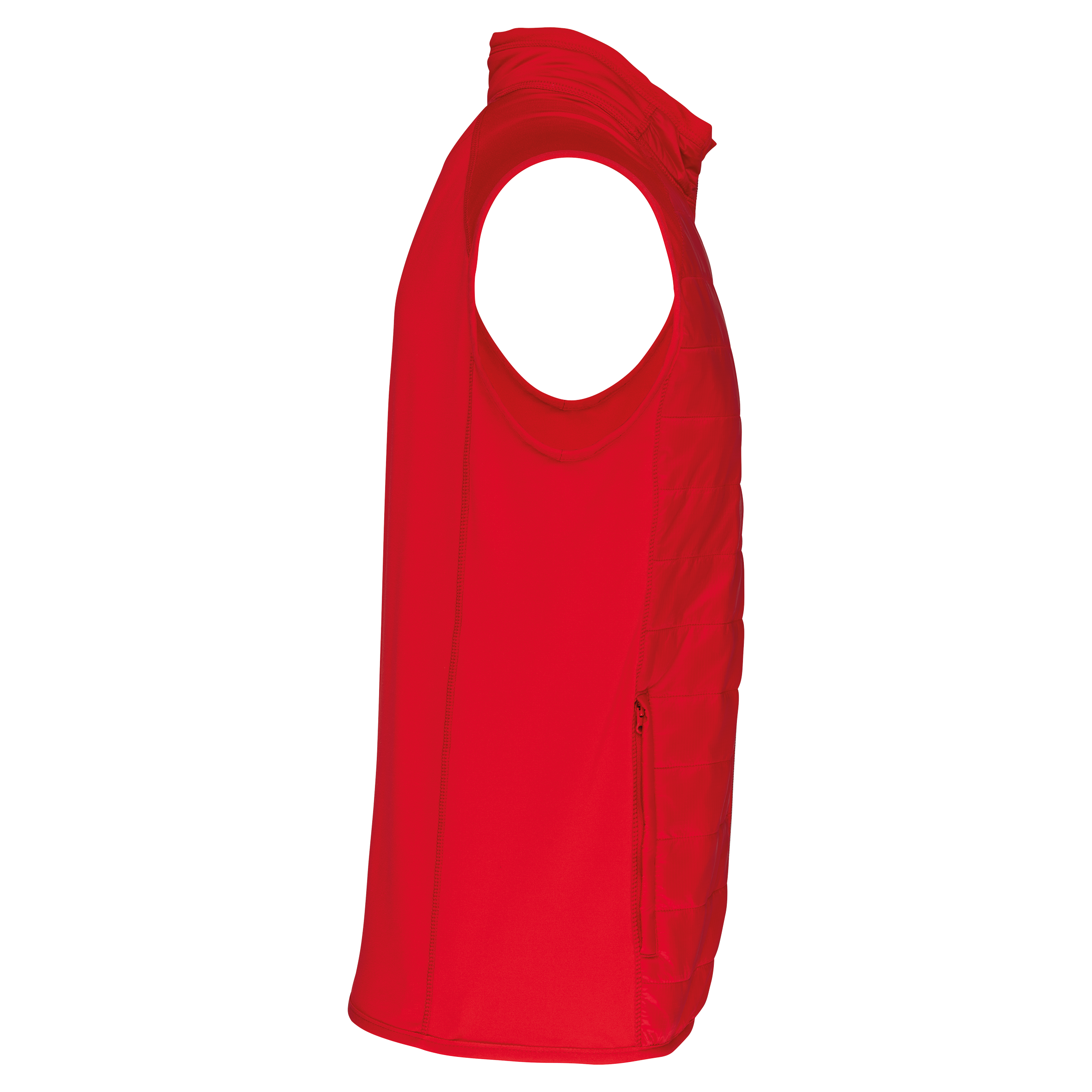 Veste sport bi-matière sans manches unisexe - Image 30