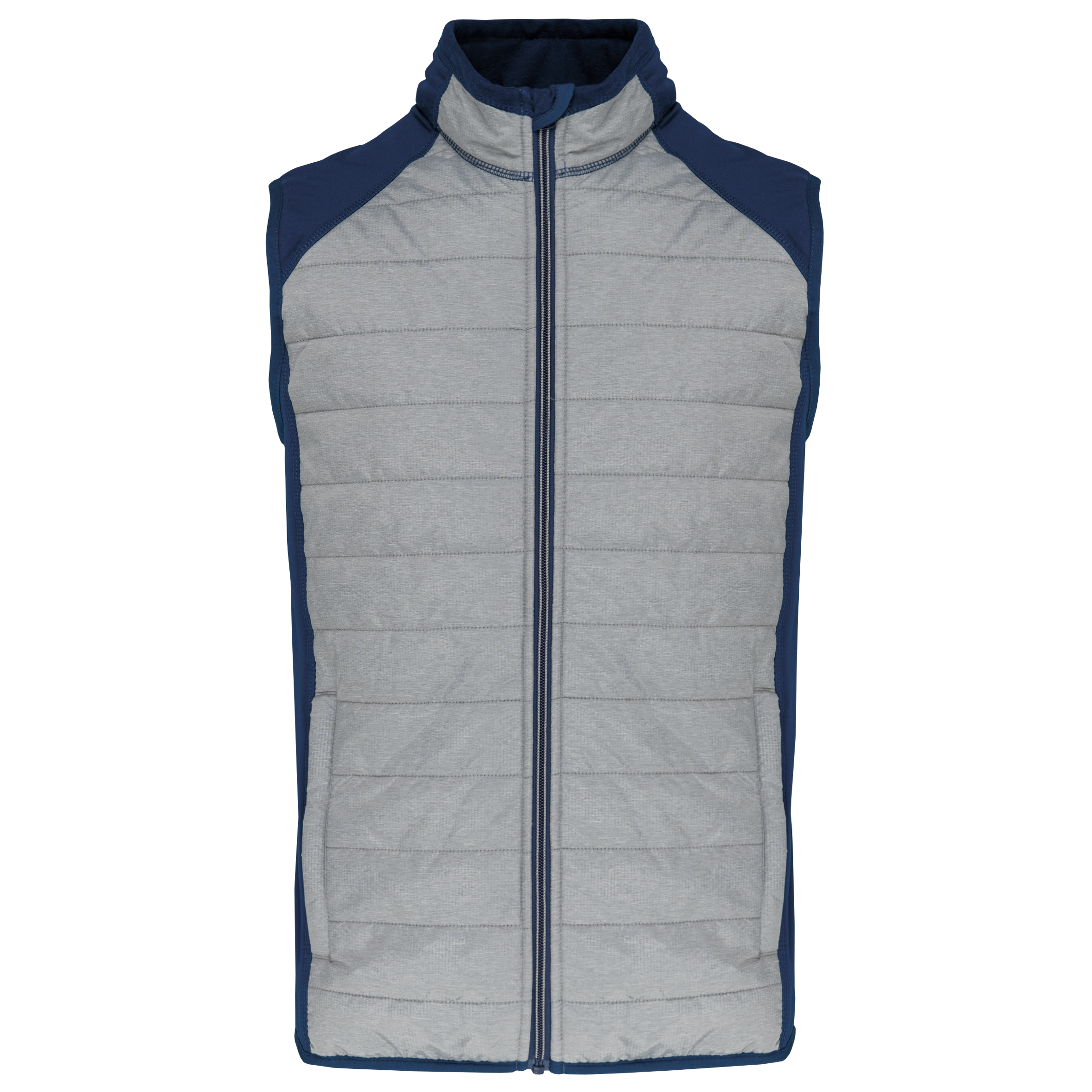 Veste sport bi-matière sans manches unisexe - Image 20