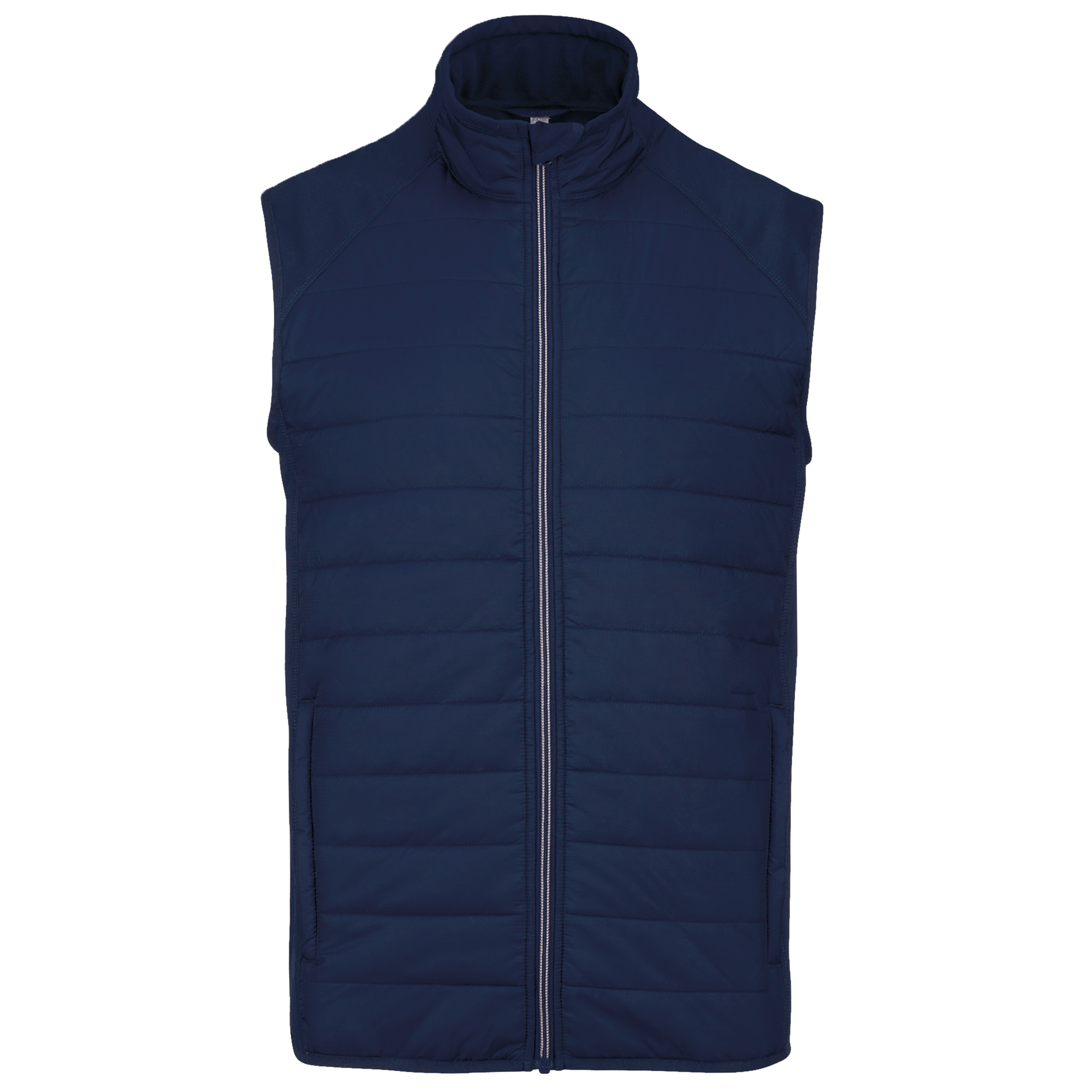 Veste sport bi-matière sans manches unisexe - Image 26
