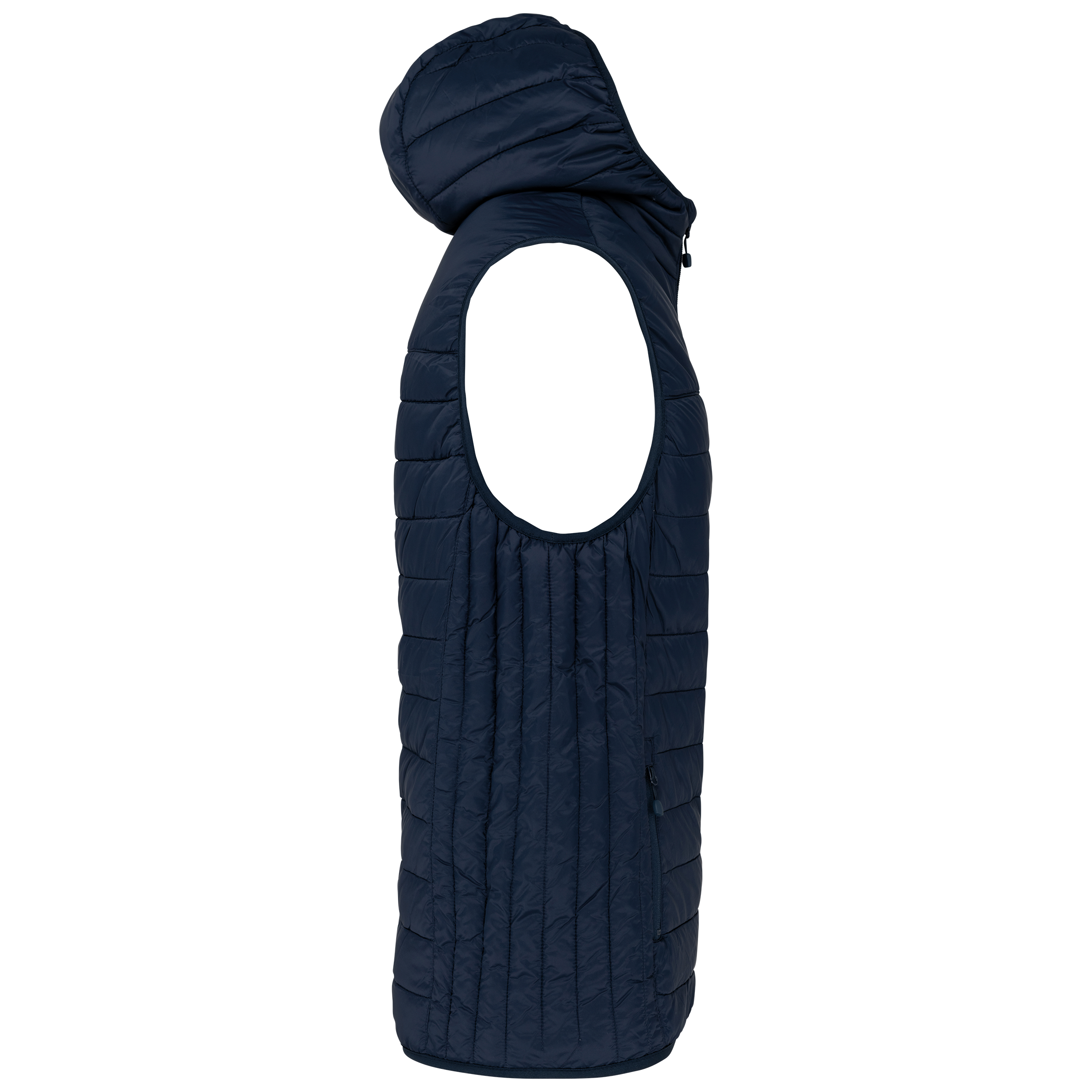 Chaleco acolchado con capucha adulto