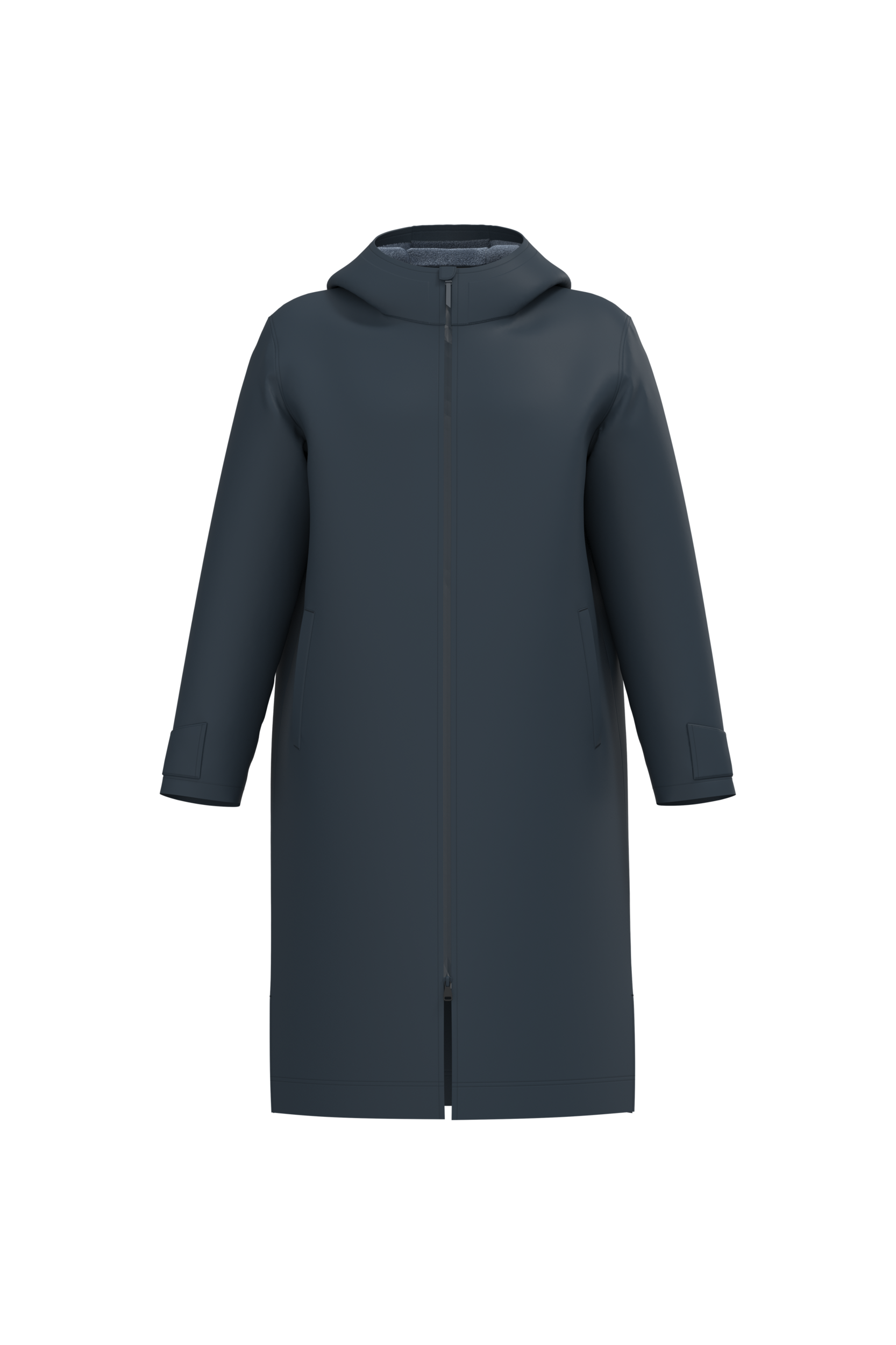 Parka longue doublée sherpa unisexe - Image 19