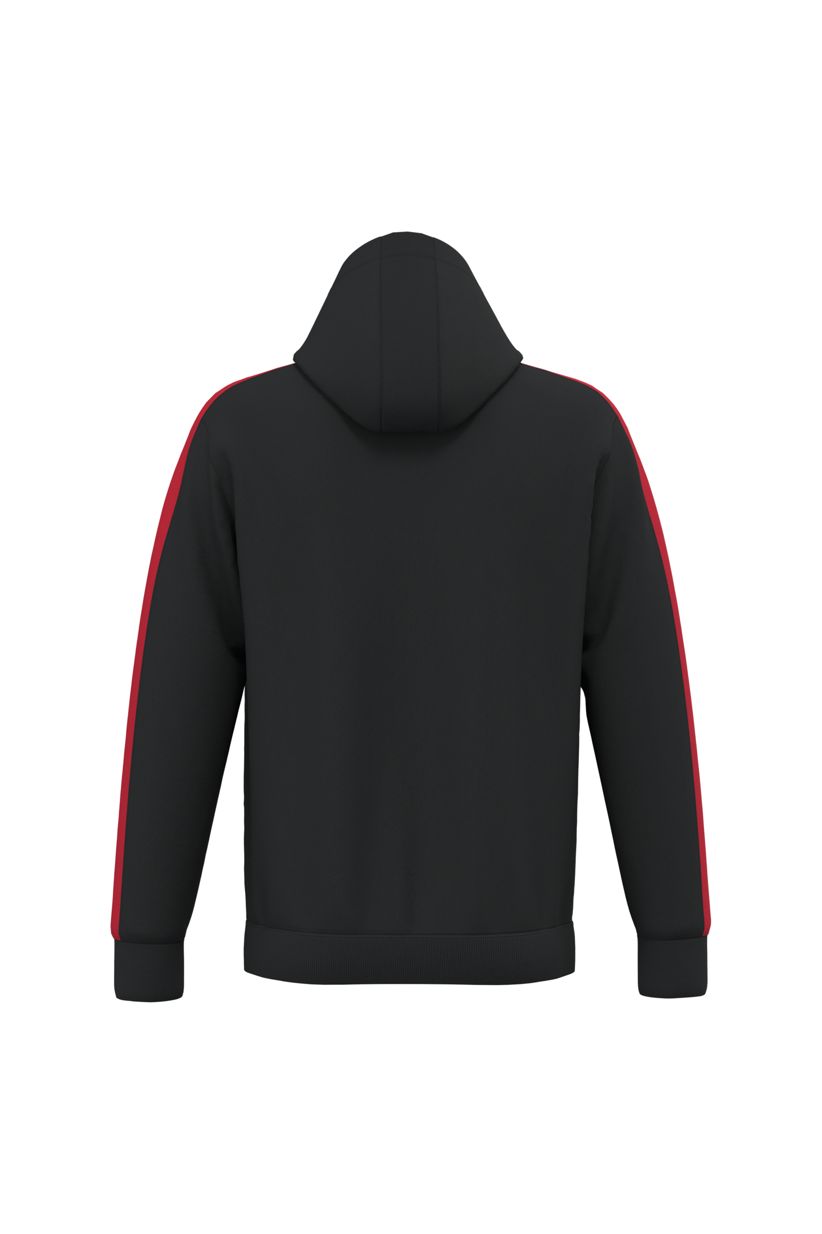 Sudadera de equipo bicolor con capucha unisex