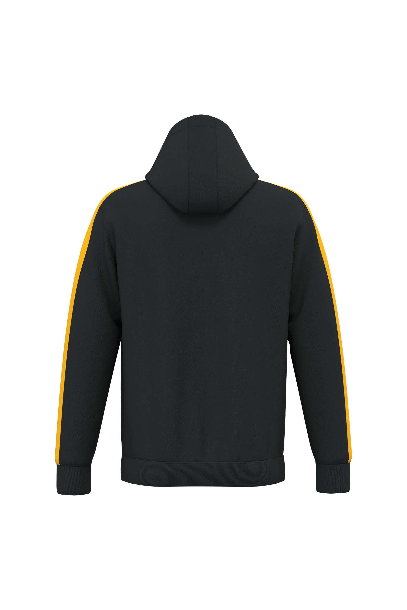Sudadera de equipo bicolor con capucha unisex