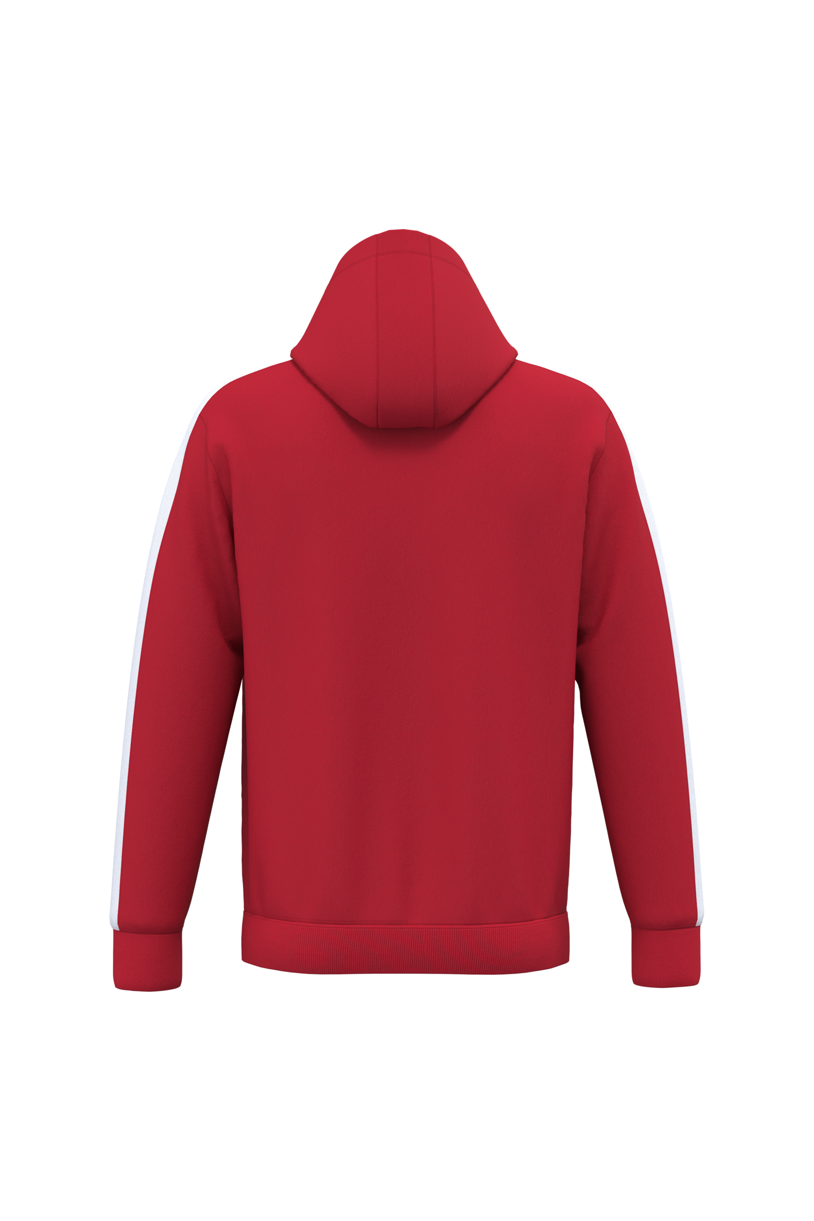 Sudadera de equipo bicolor con capucha unisex