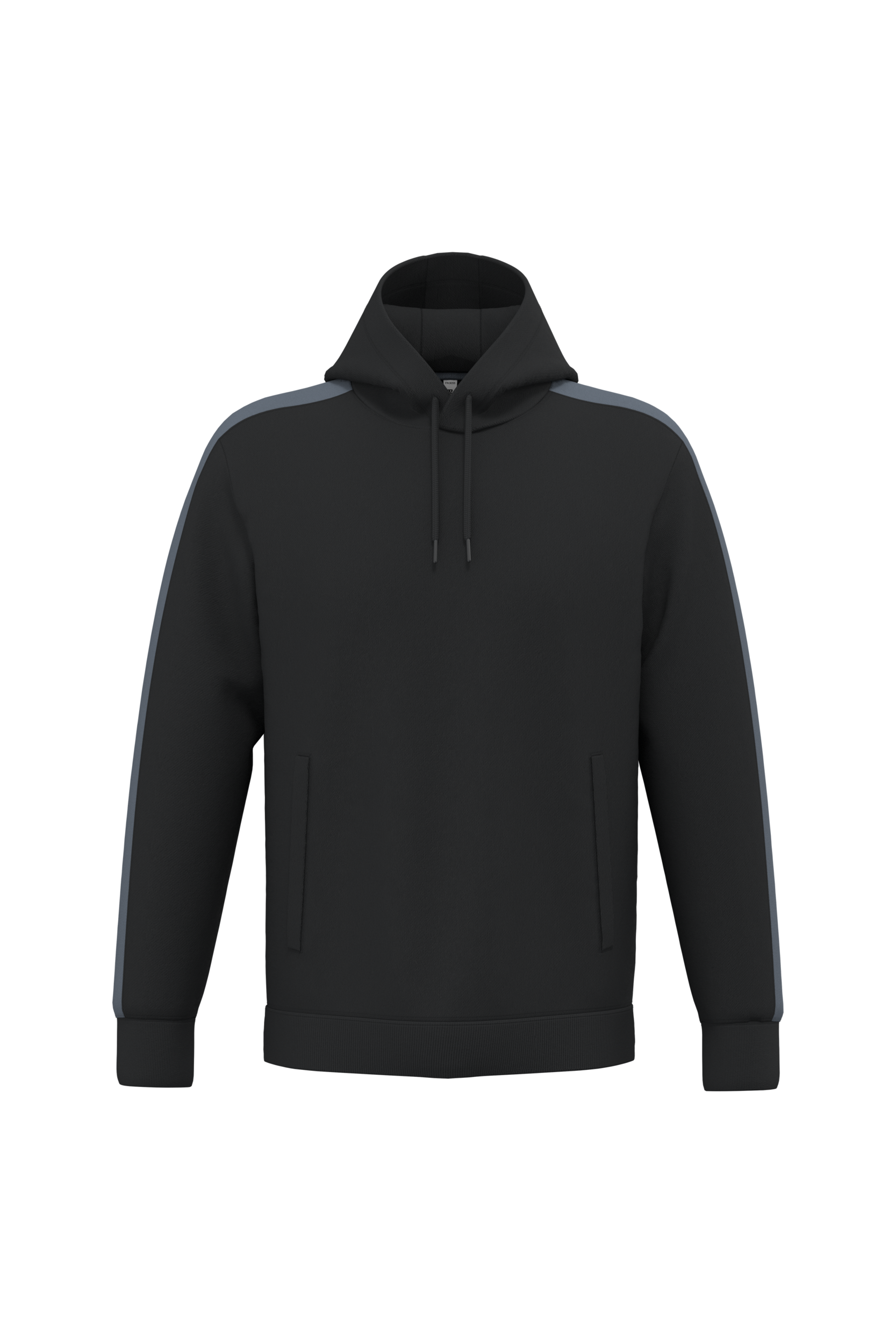 Sudadera de equipo bicolor con capucha unisex