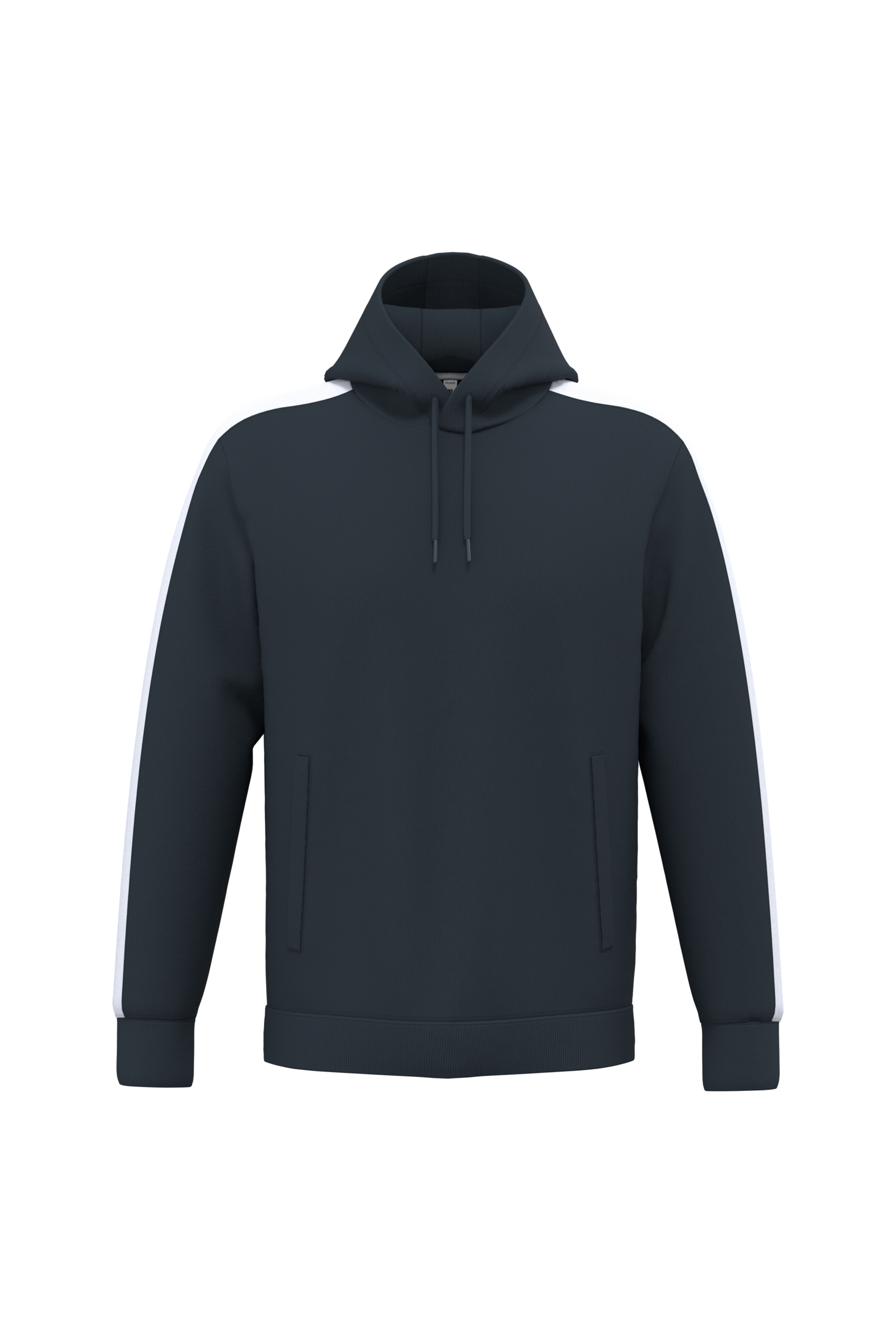Sudadera de equipo bicolor con capucha unisex