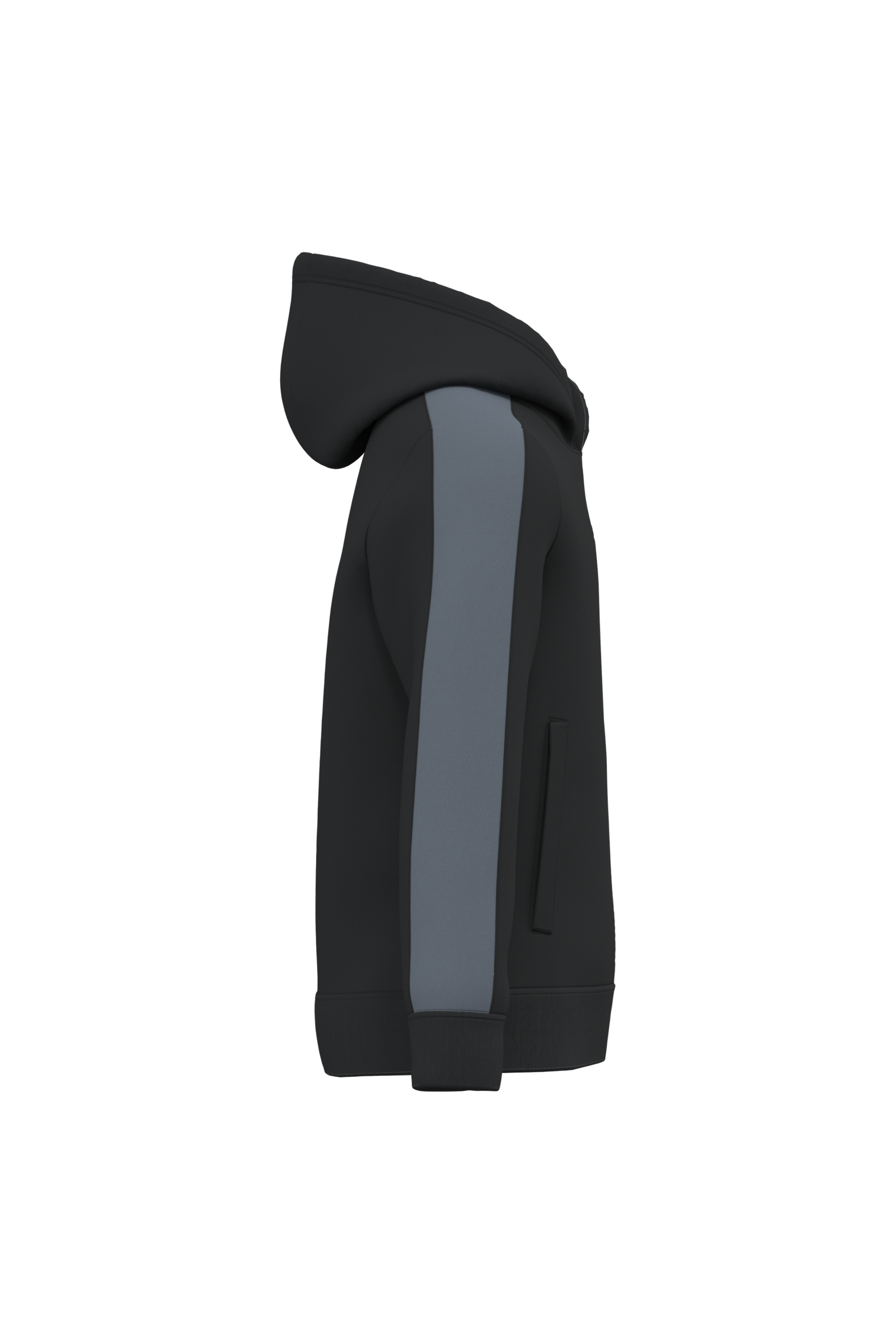 Sudadera de equipo bicolor con capucha infantil