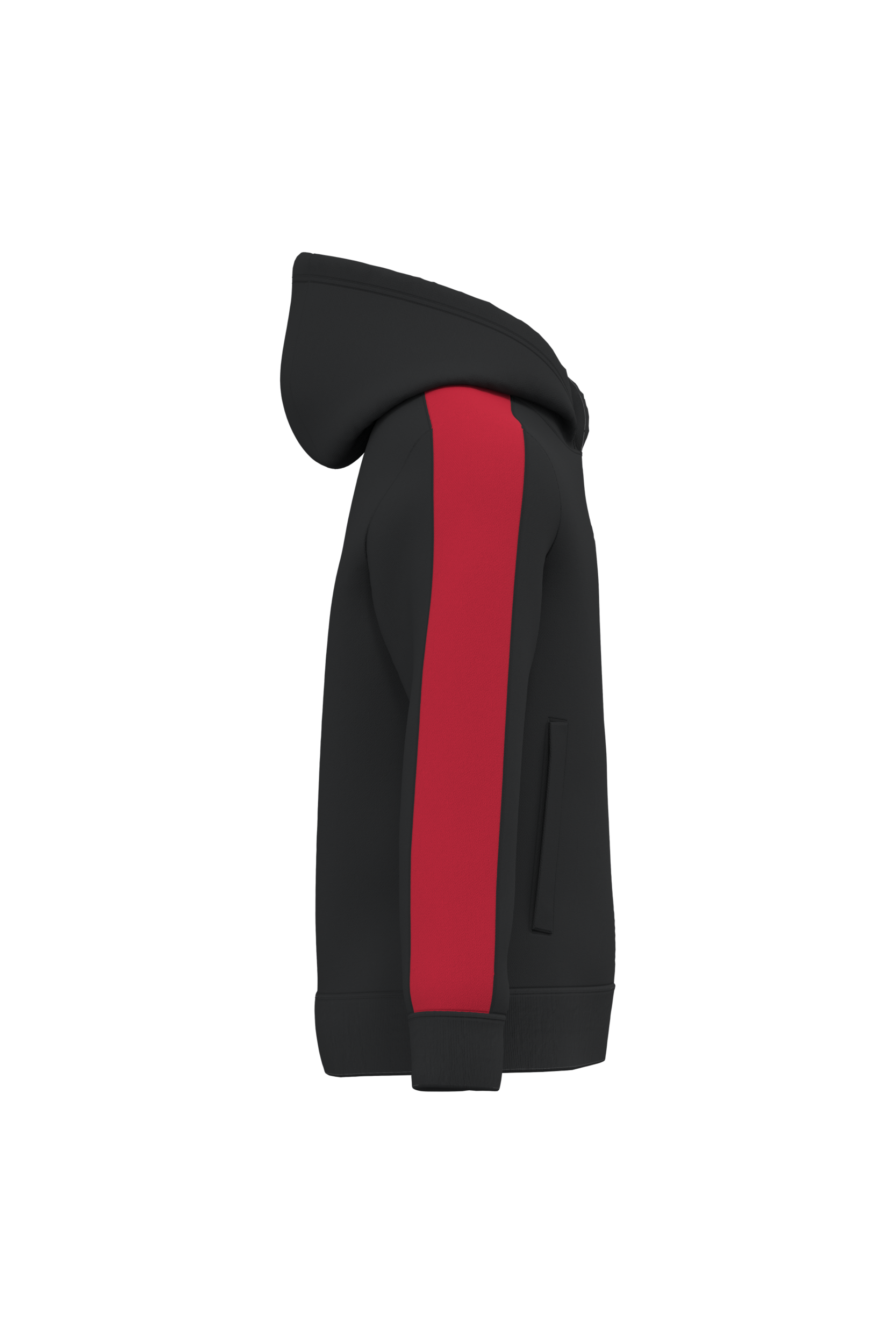 Sudadera de equipo bicolor con capucha infantil