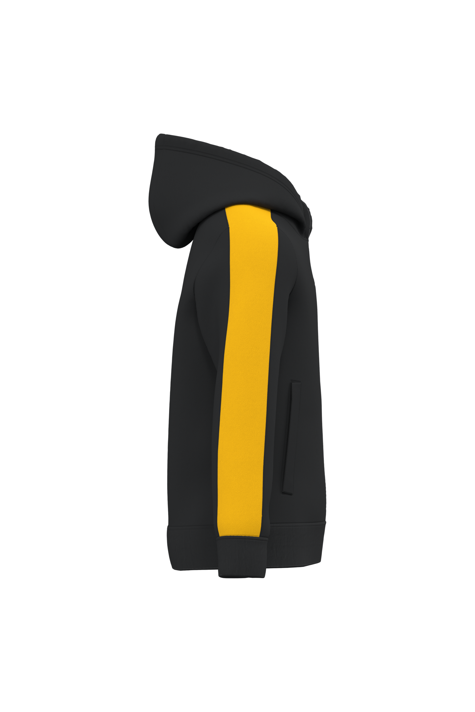 Sudadera de equipo bicolor con capucha infantil