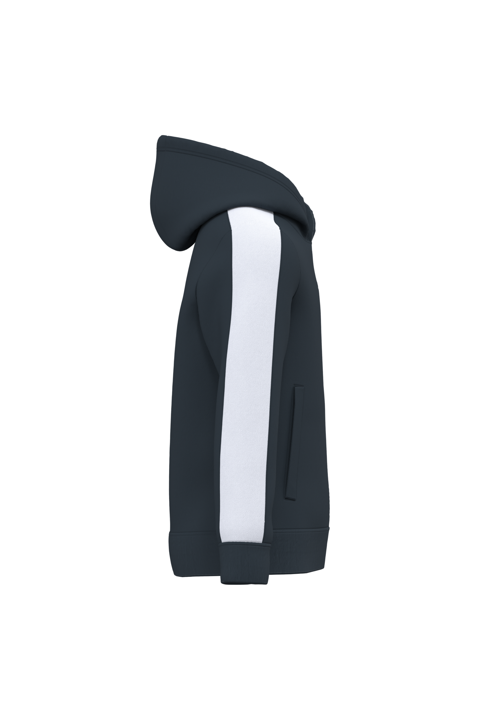 Sudadera de equipo bicolor con capucha infantil