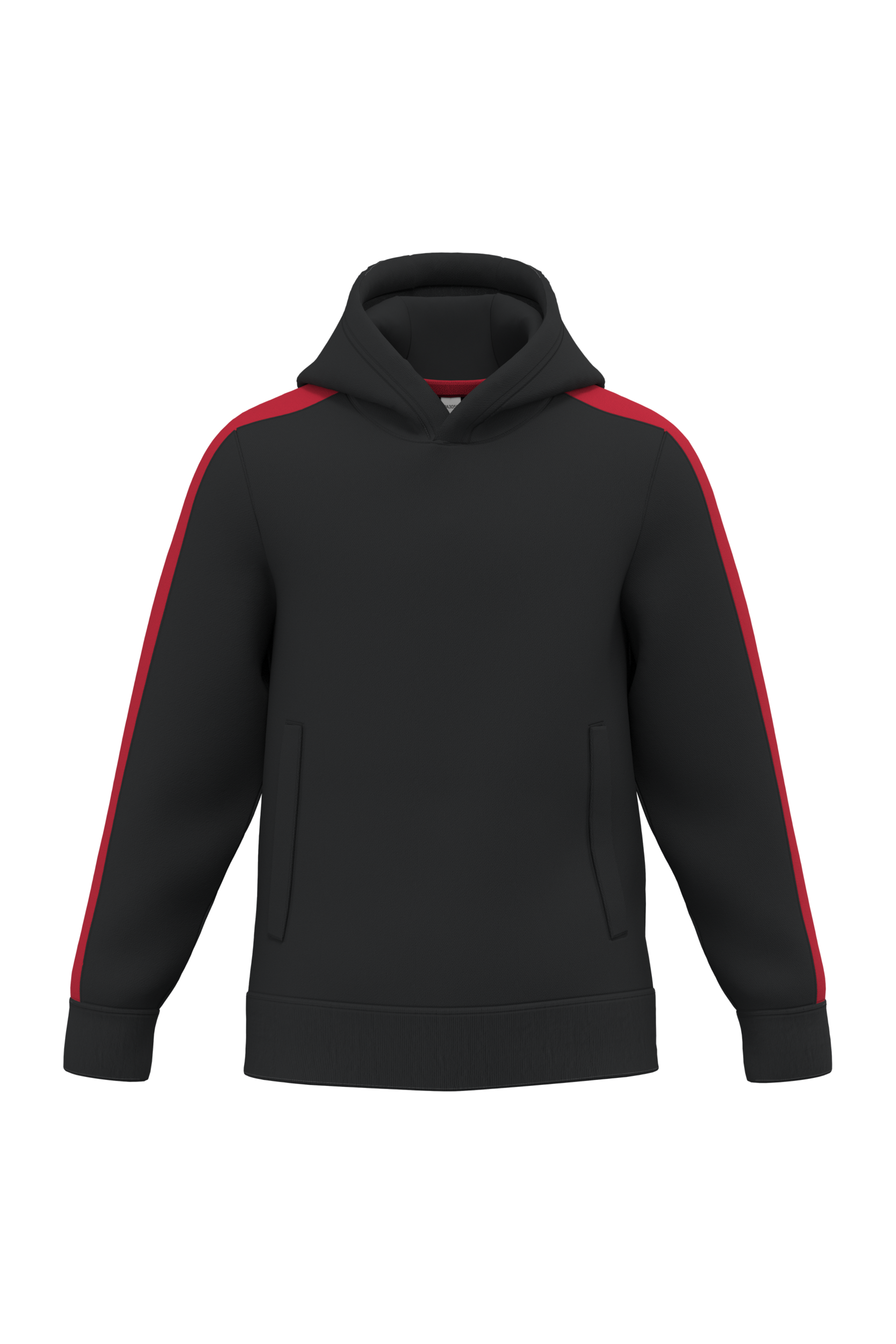 Sudadera de equipo bicolor con capucha infantil
