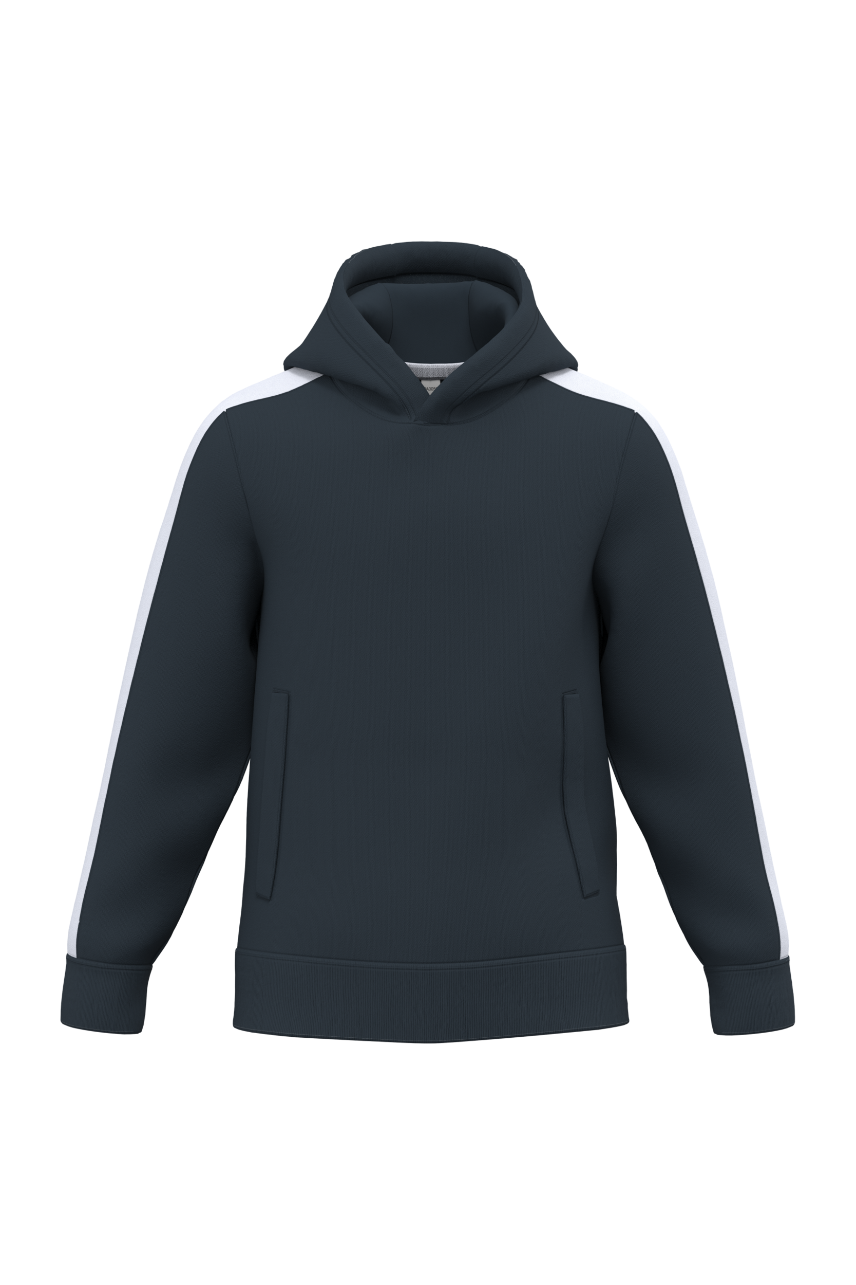 Sudadera de equipo bicolor con capucha infantil