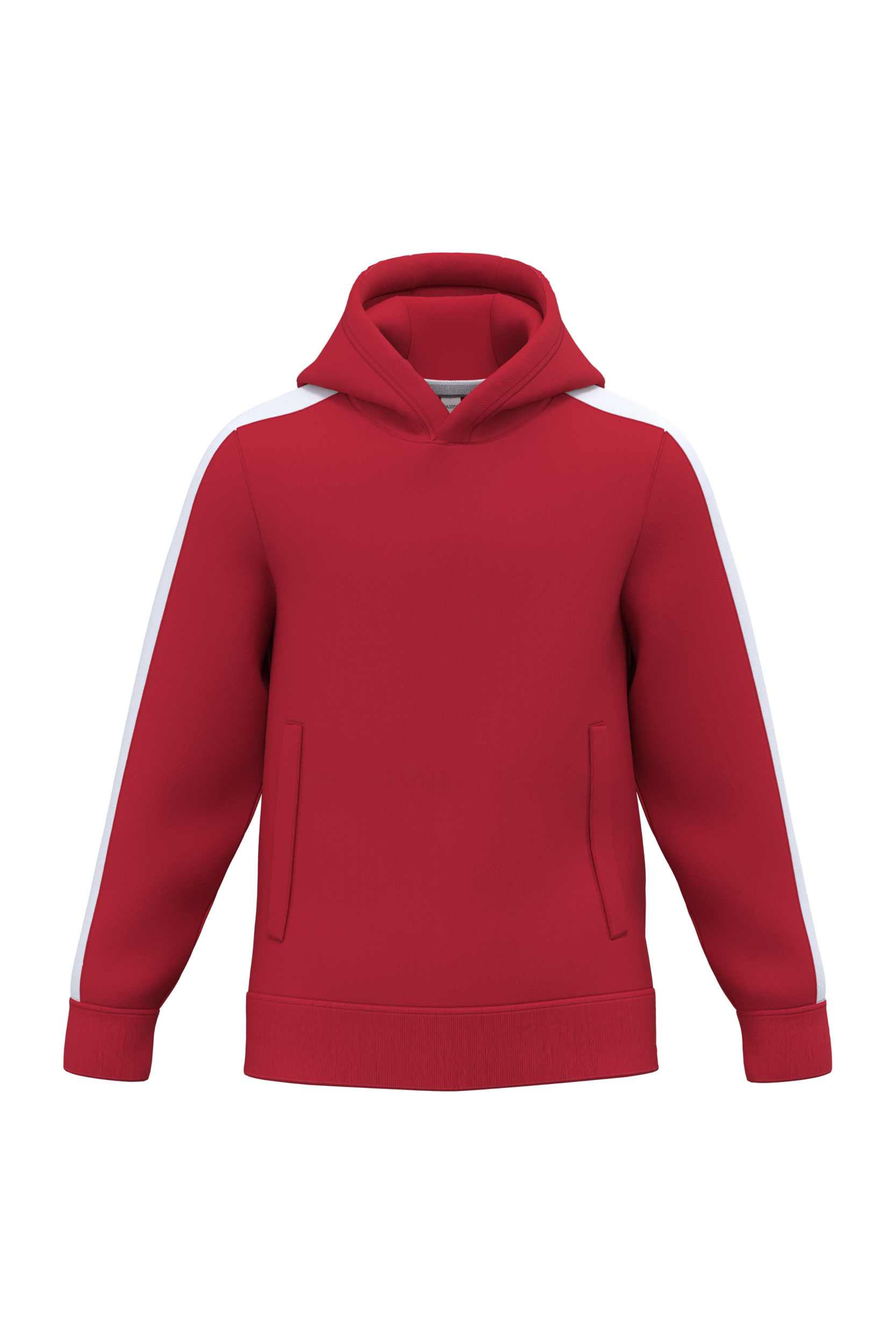 Sudadera de equipo bicolor con capucha infantil