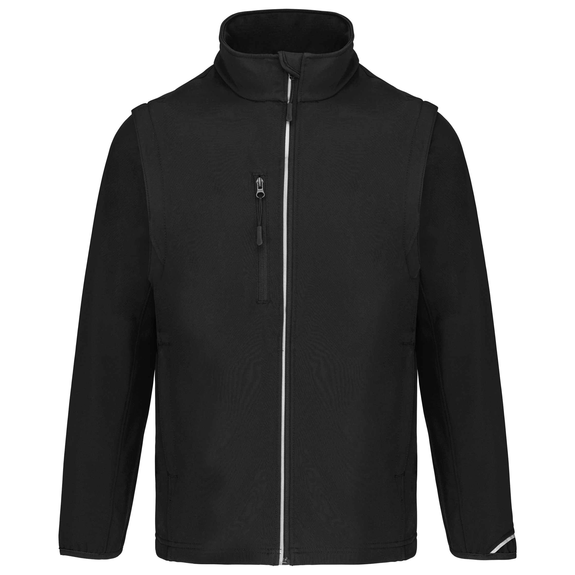 Veste softshell sport manches amovibles unisexe - Image 19