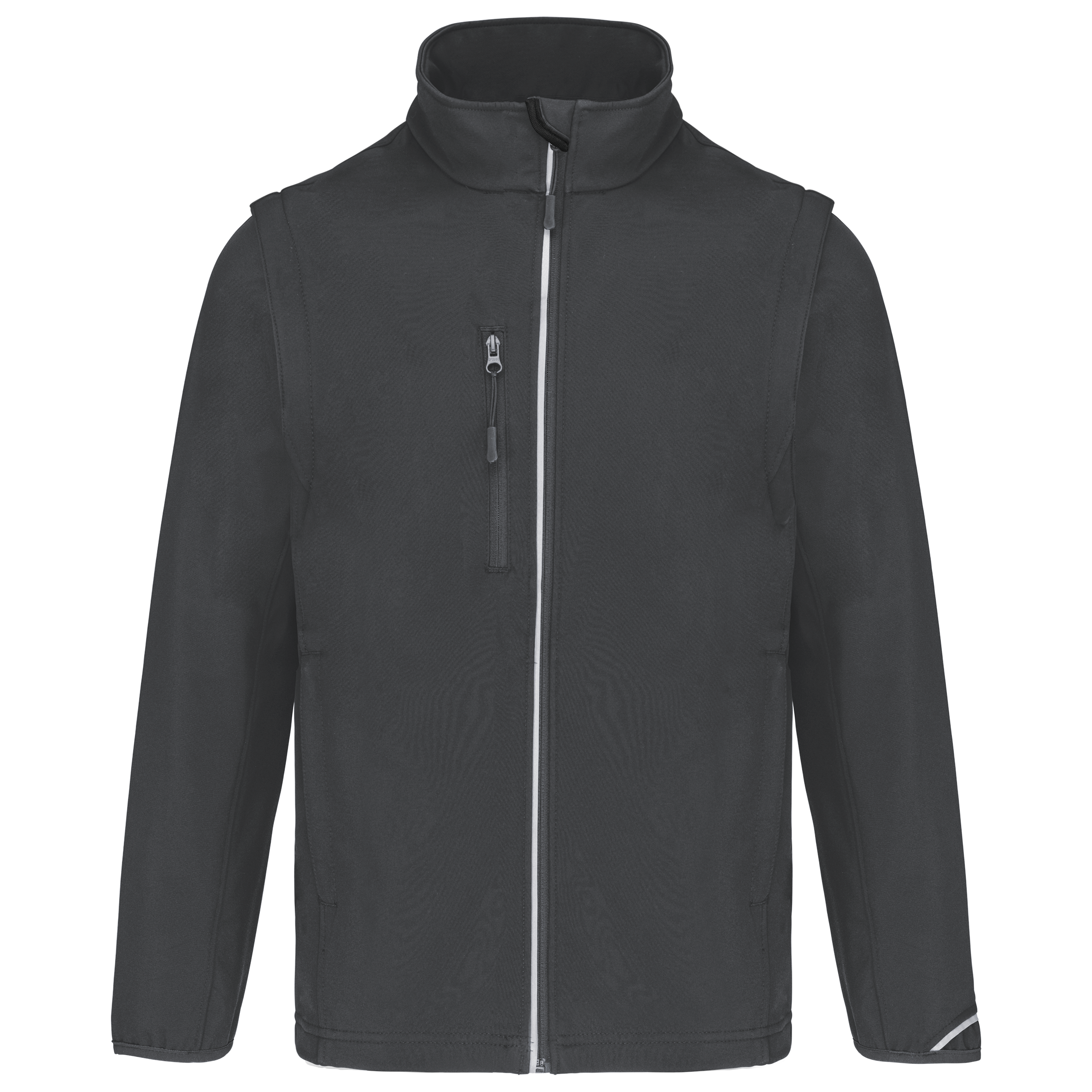 Veste softshell sport manches amovibles unisexe - Image 31