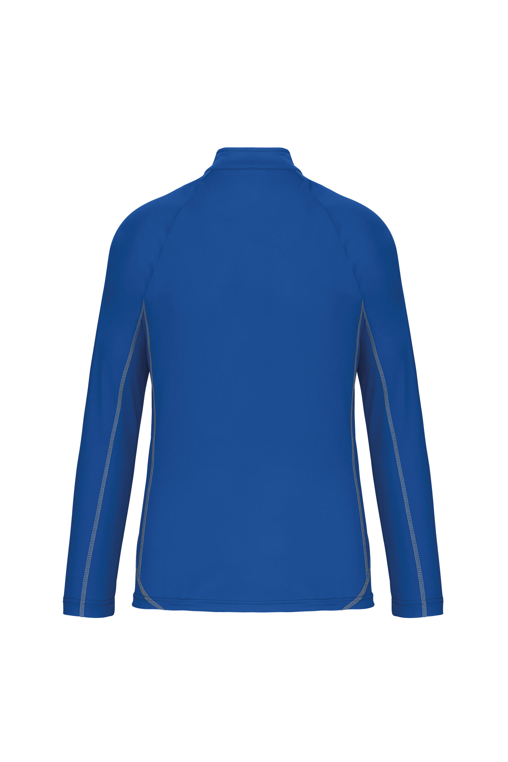 Camisola desportiva de manga comprida meio fecho masculino - Sporty Royal Blue