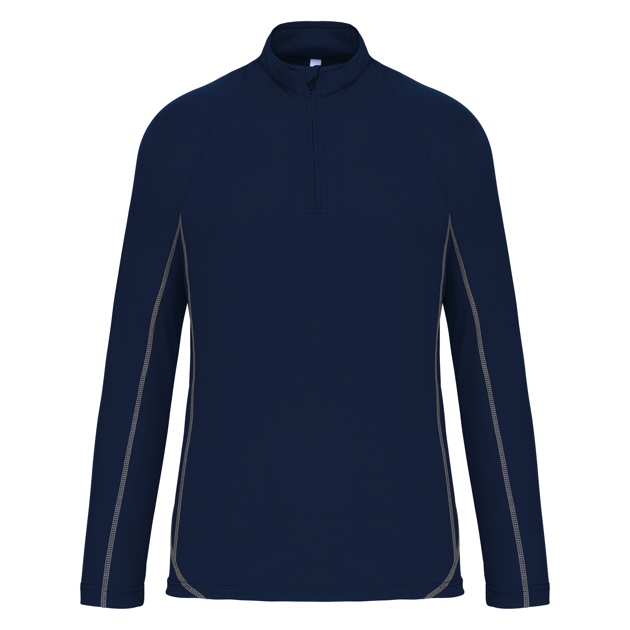 Haut de sport manches longues ¼ zip homme