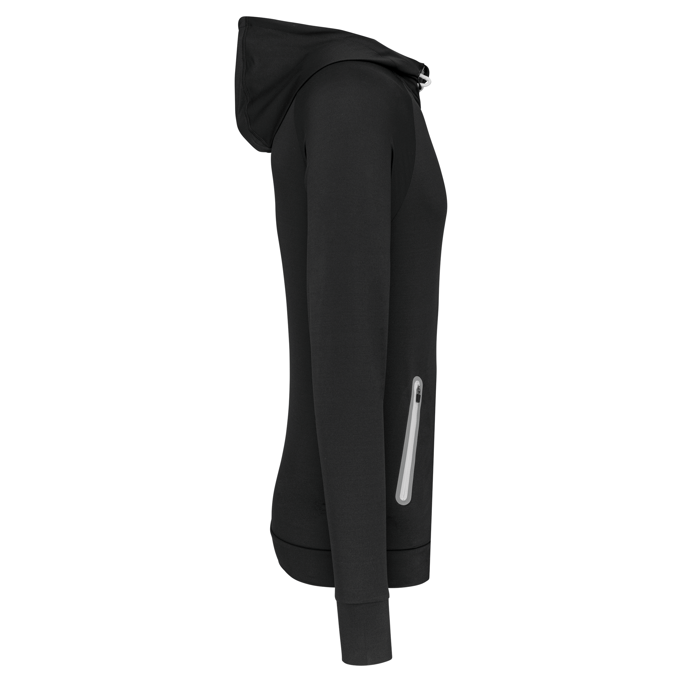 Sweat-shirt à capuche 1/4 zip sport unisexe - Image 18