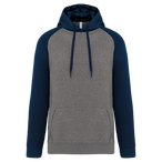 PA369 - Grey Heather / Sporty Navy