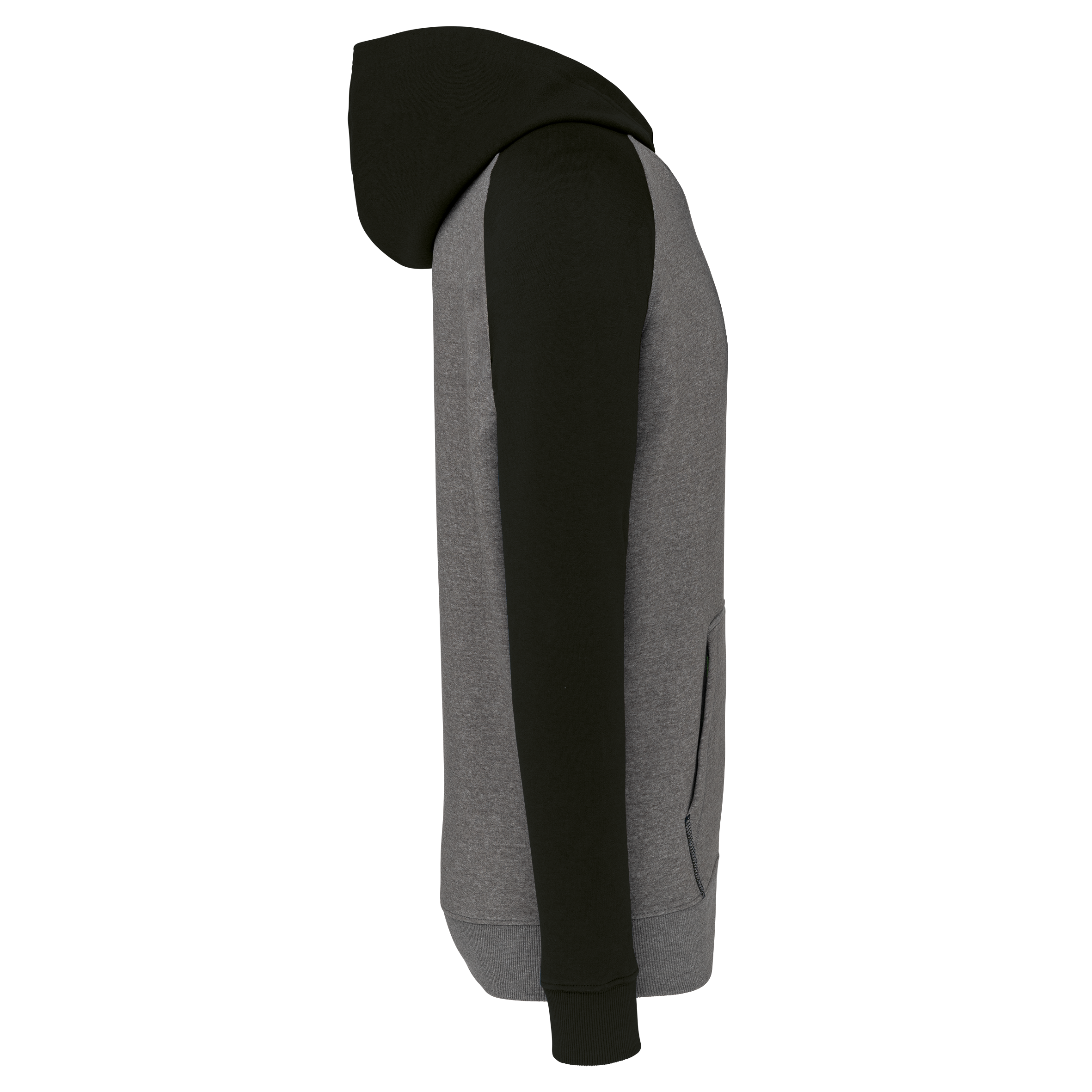 Sweat-shirt capuche bicolore enfant - Image 12