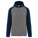 PA370 - Grey Heather / Sporty Navy