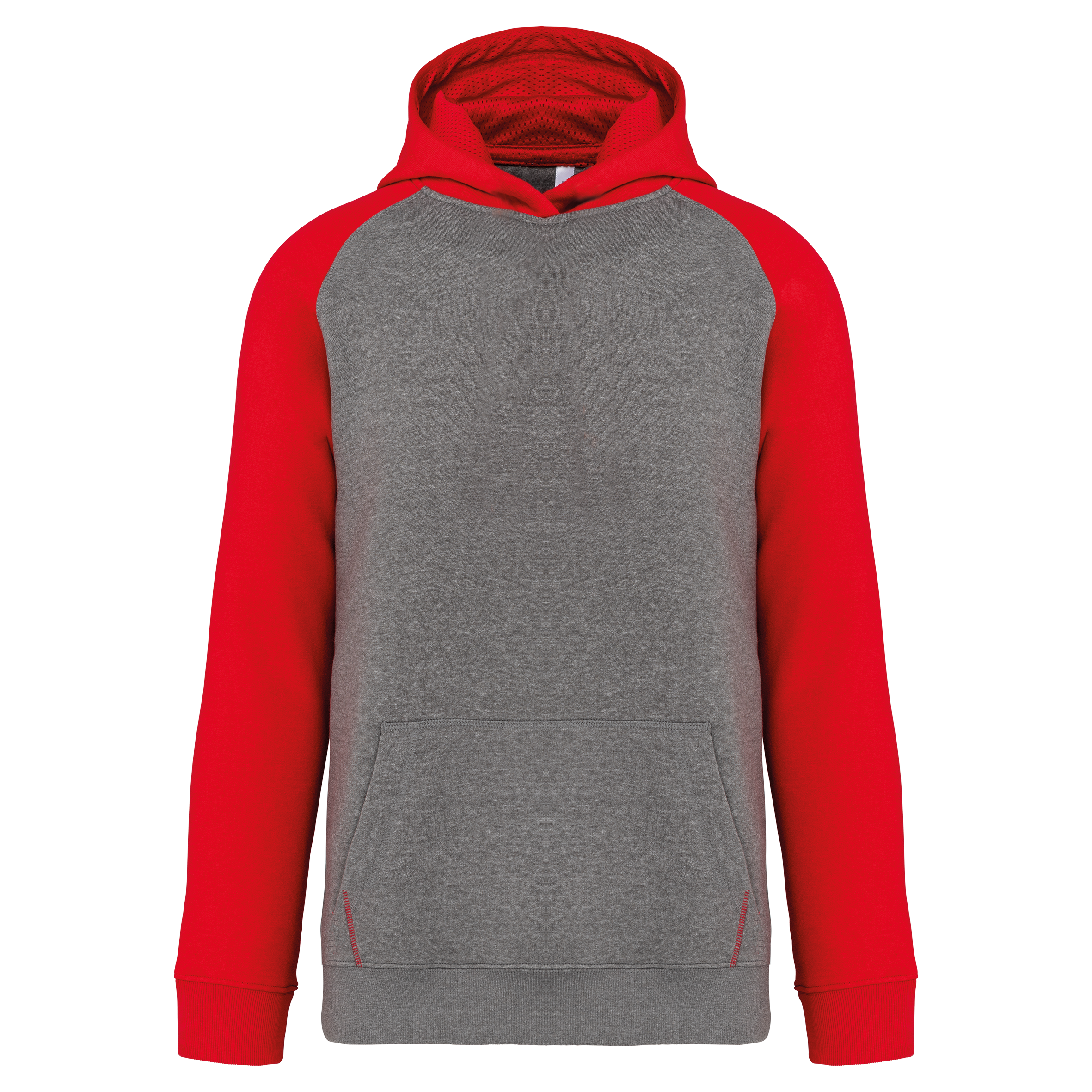 Sweat-shirt capuche bicolore enfant - Image 17
