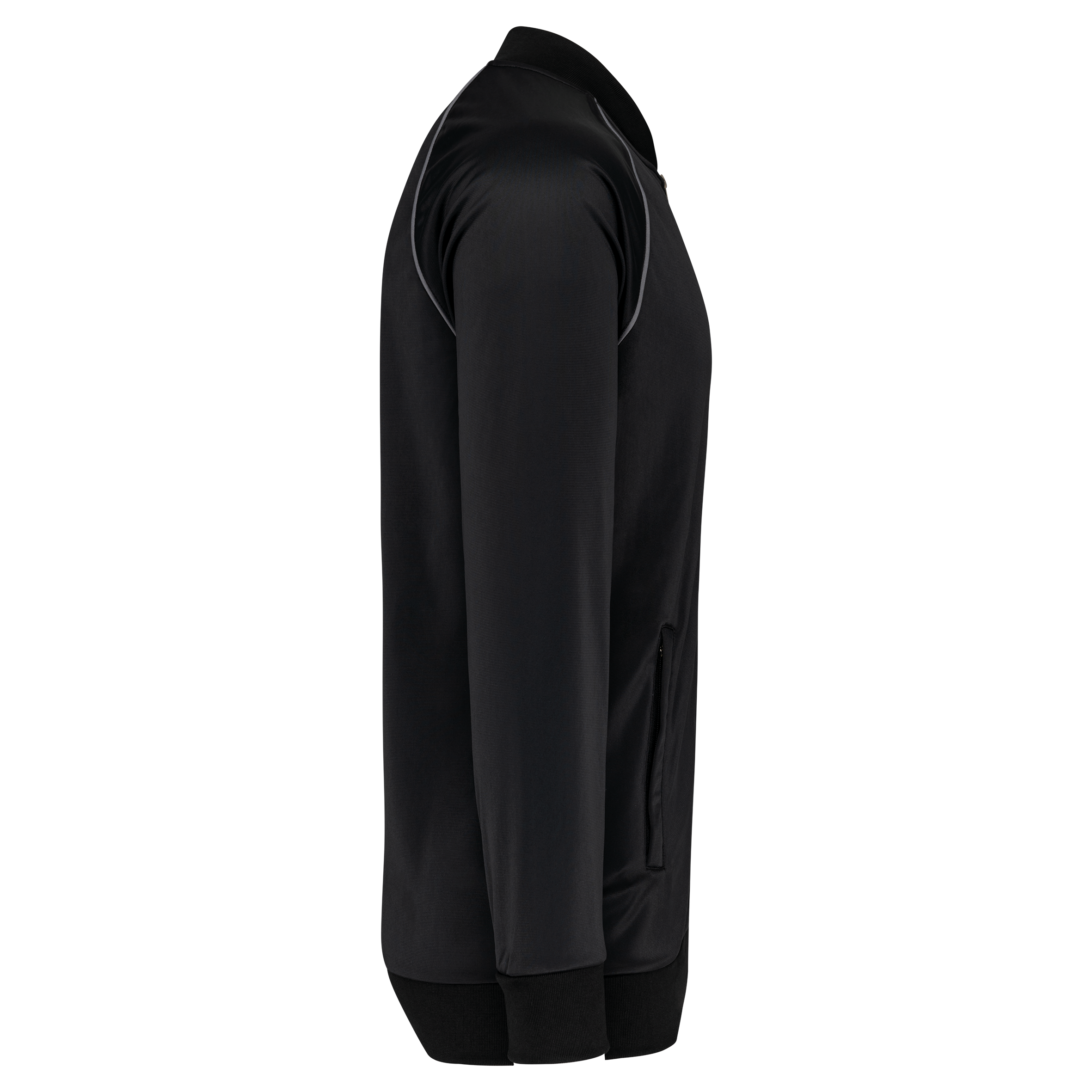 Veste de survêtement zippée avec liseré unisexe - Image 13