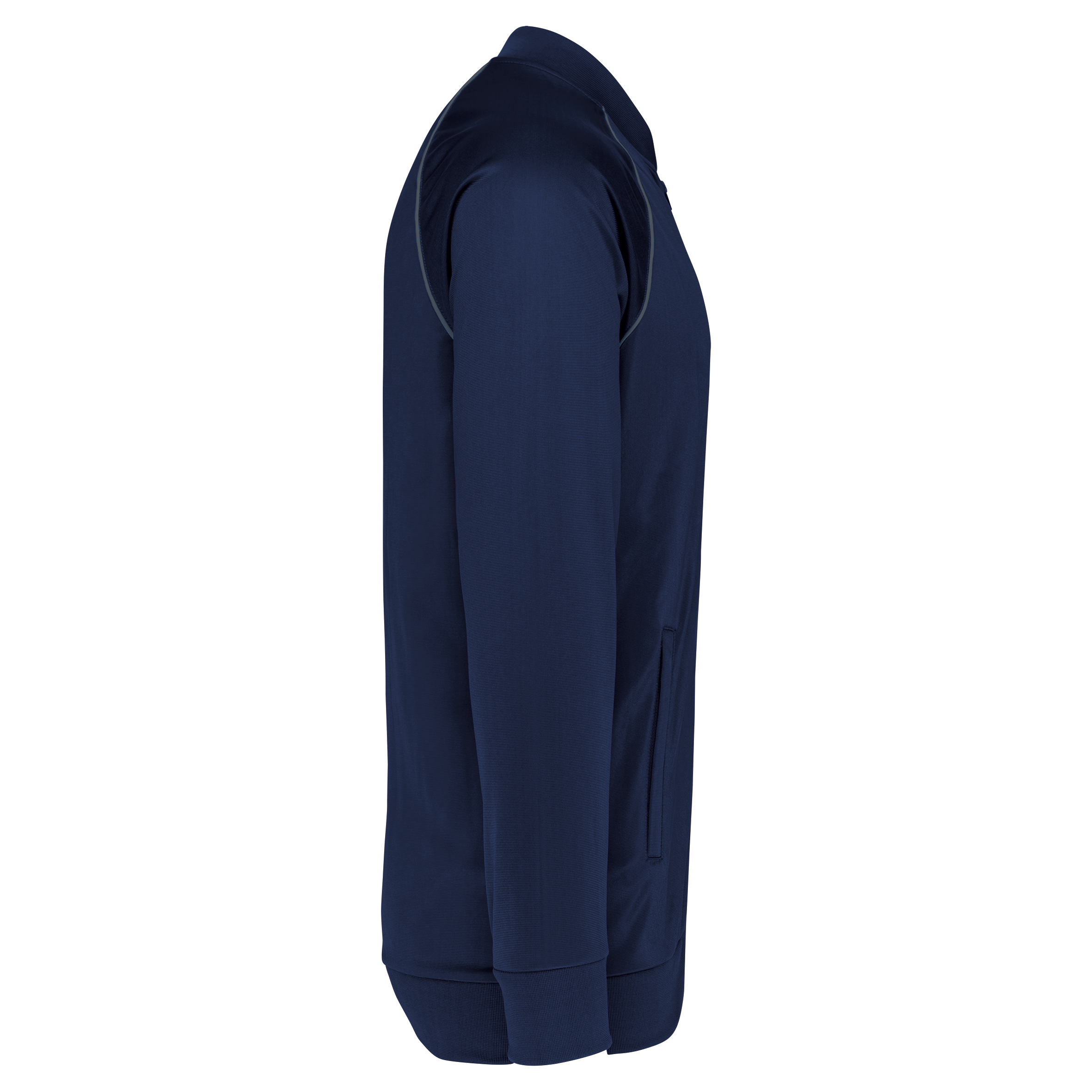 Veste de survêtement zippée avec liseré unisexe - Image 25