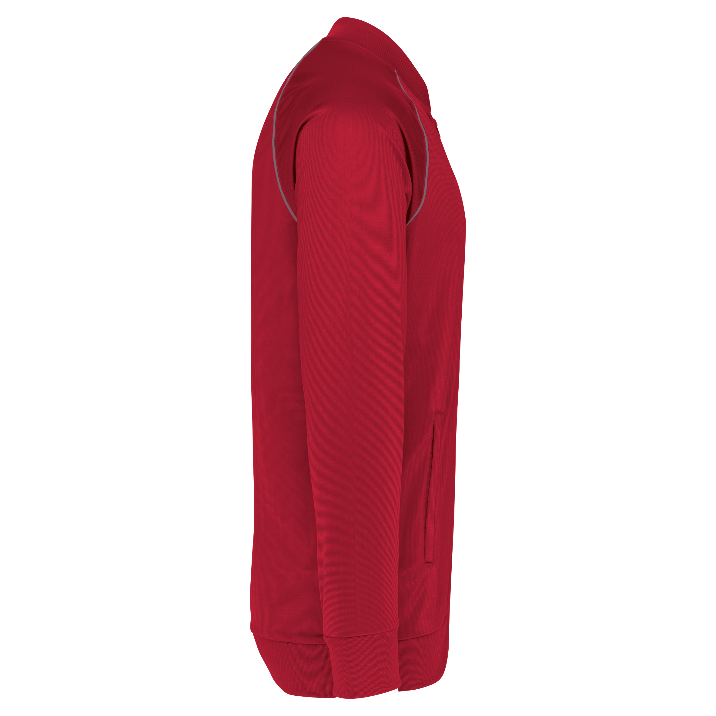 Veste de survêtement zippée avec liseré unisexe - Image 28