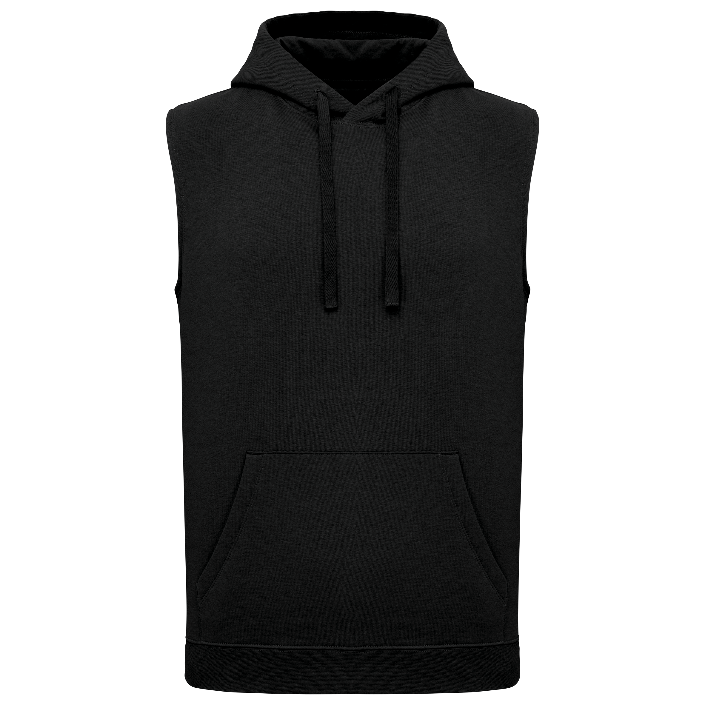 Sweat-shirt à capuche sans manches unisexe - Image 7