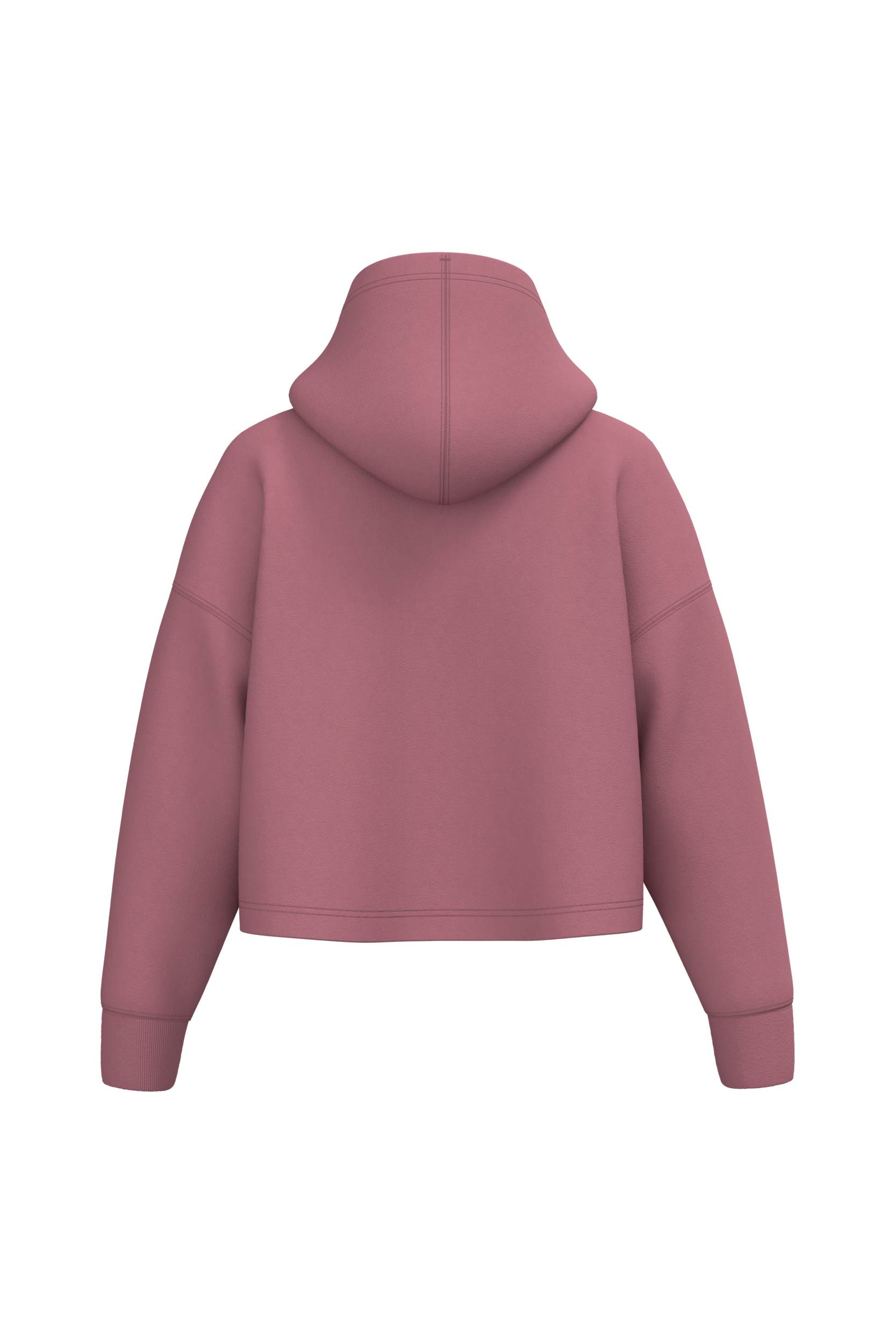 Sweat-shirt crop à capuche femme - Image 9