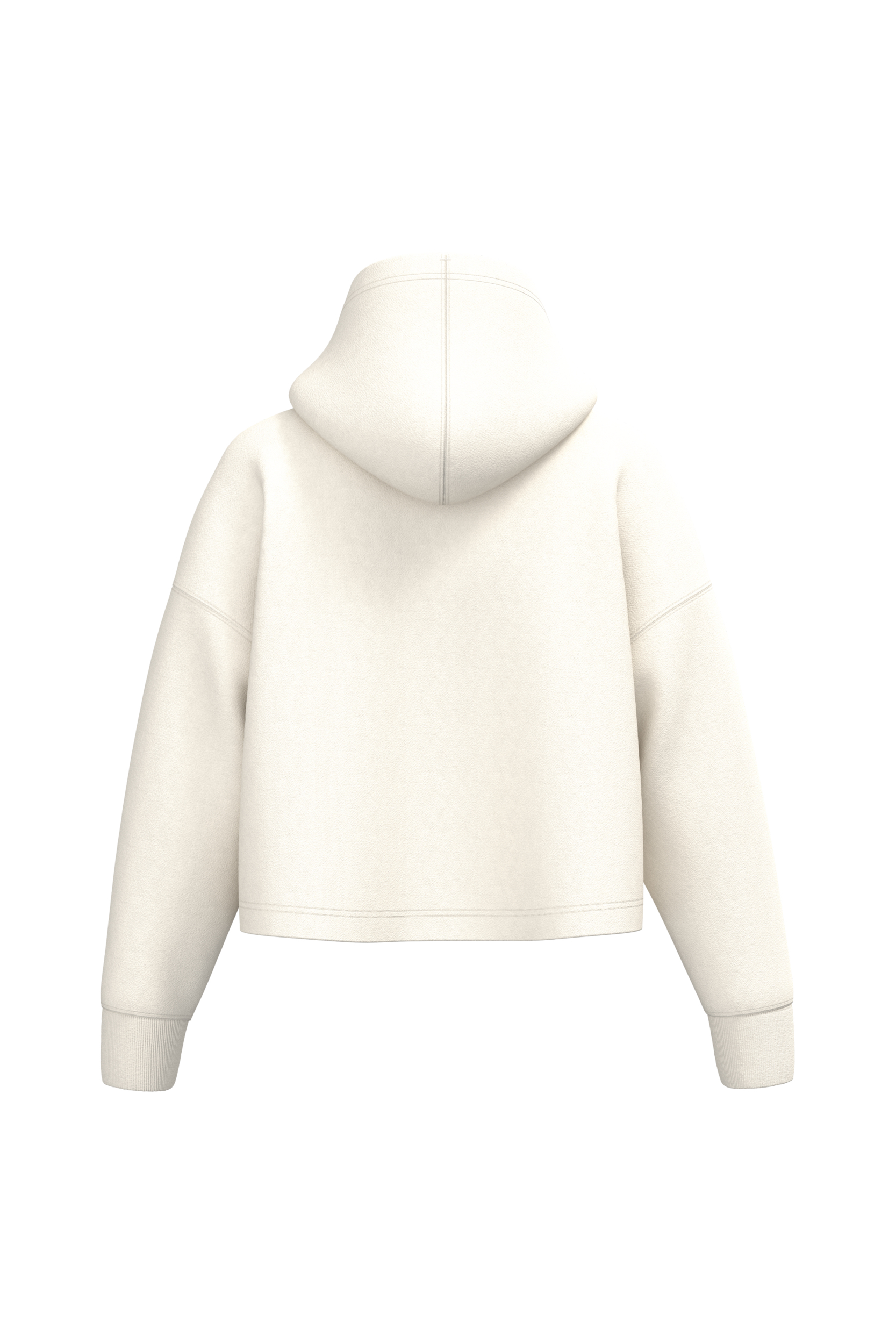 Sweat-shirt crop à capuche femme - Image 15