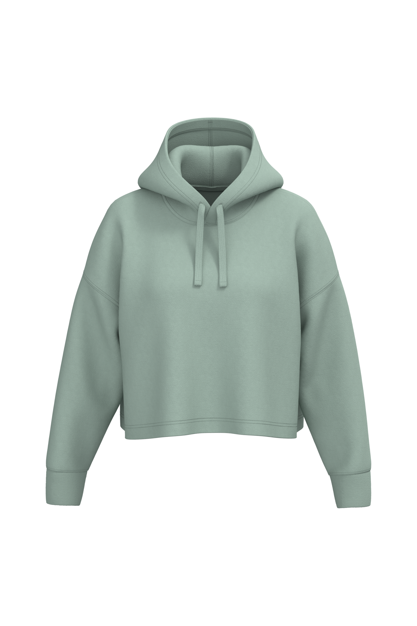 Sweat-shirt crop à capuche femme - Image 19