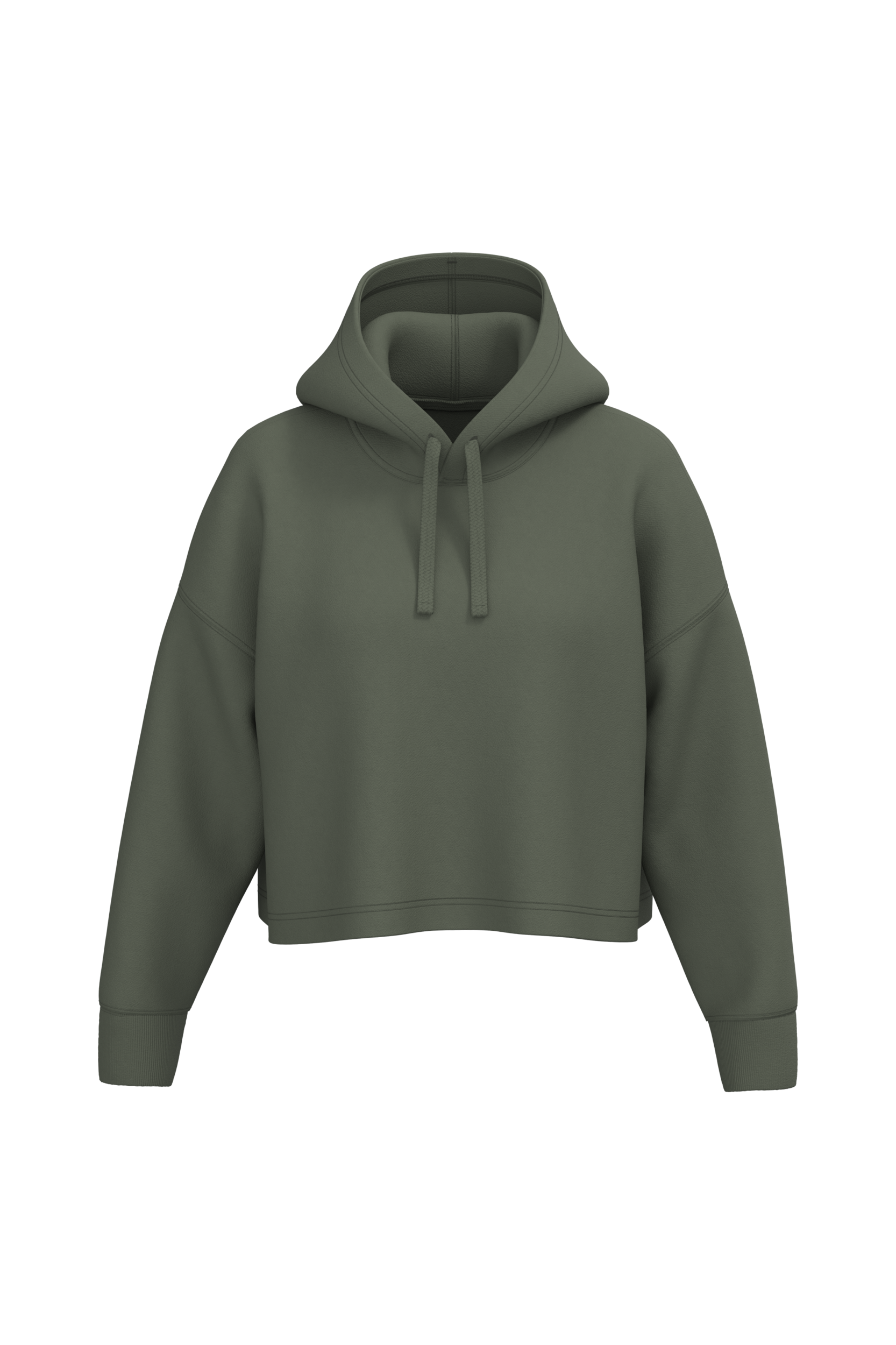 Sweat-shirt crop à capuche femme - Image 22