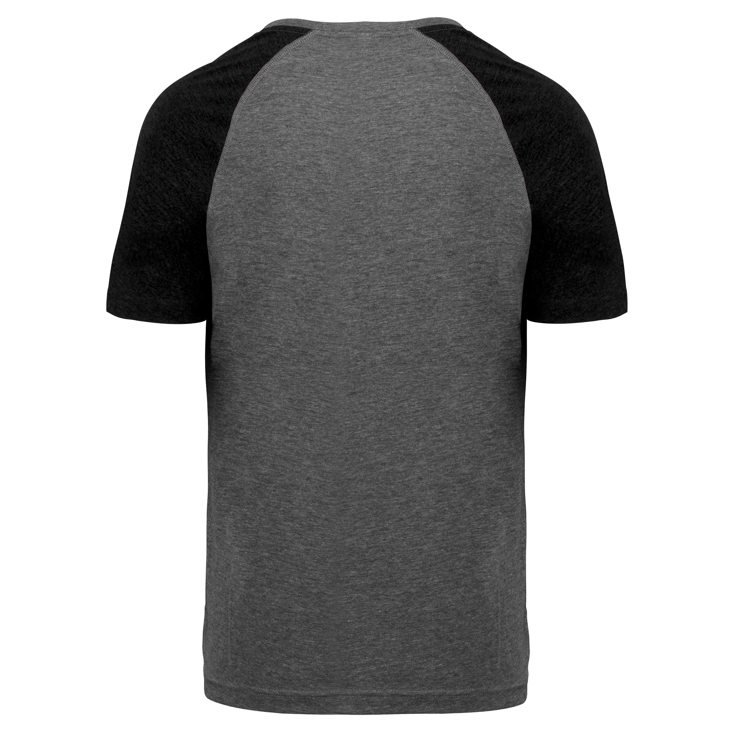 T-shirt triblend bicolore sport manches courtes unisexe - Image 13