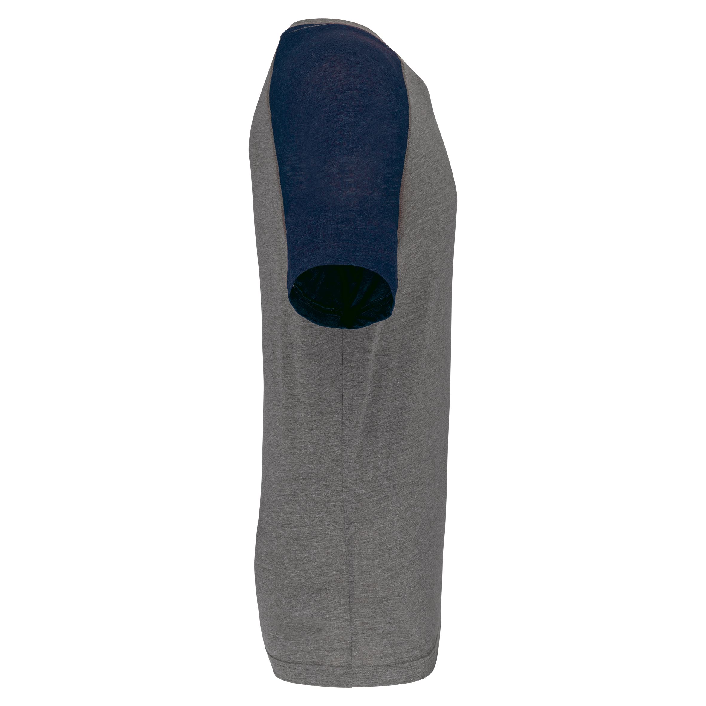 T-shirt triblend bicolore sport manches courtes unisexe - Image 18