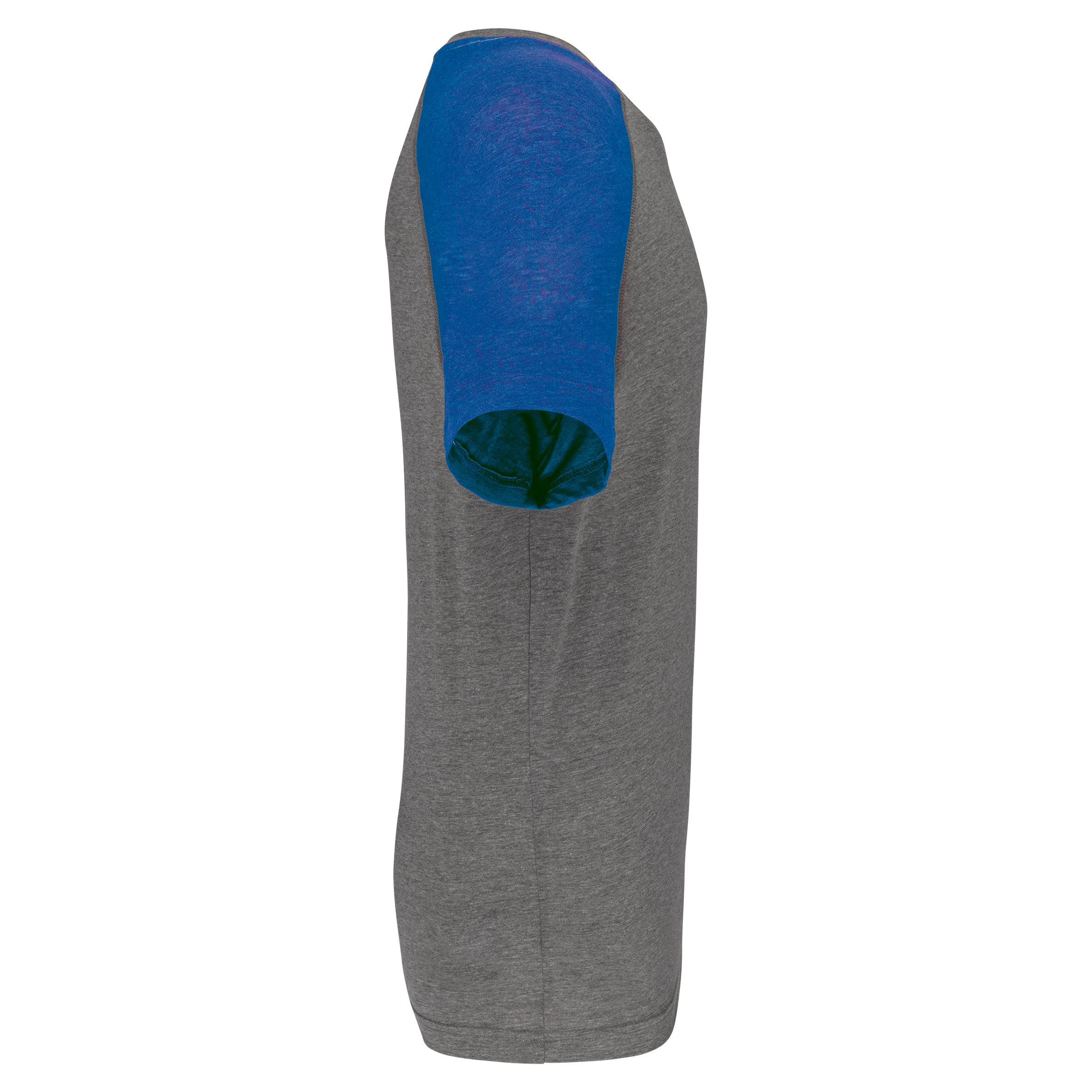 T-shirt triblend bicolore sport manches courtes unisexe - Image 24