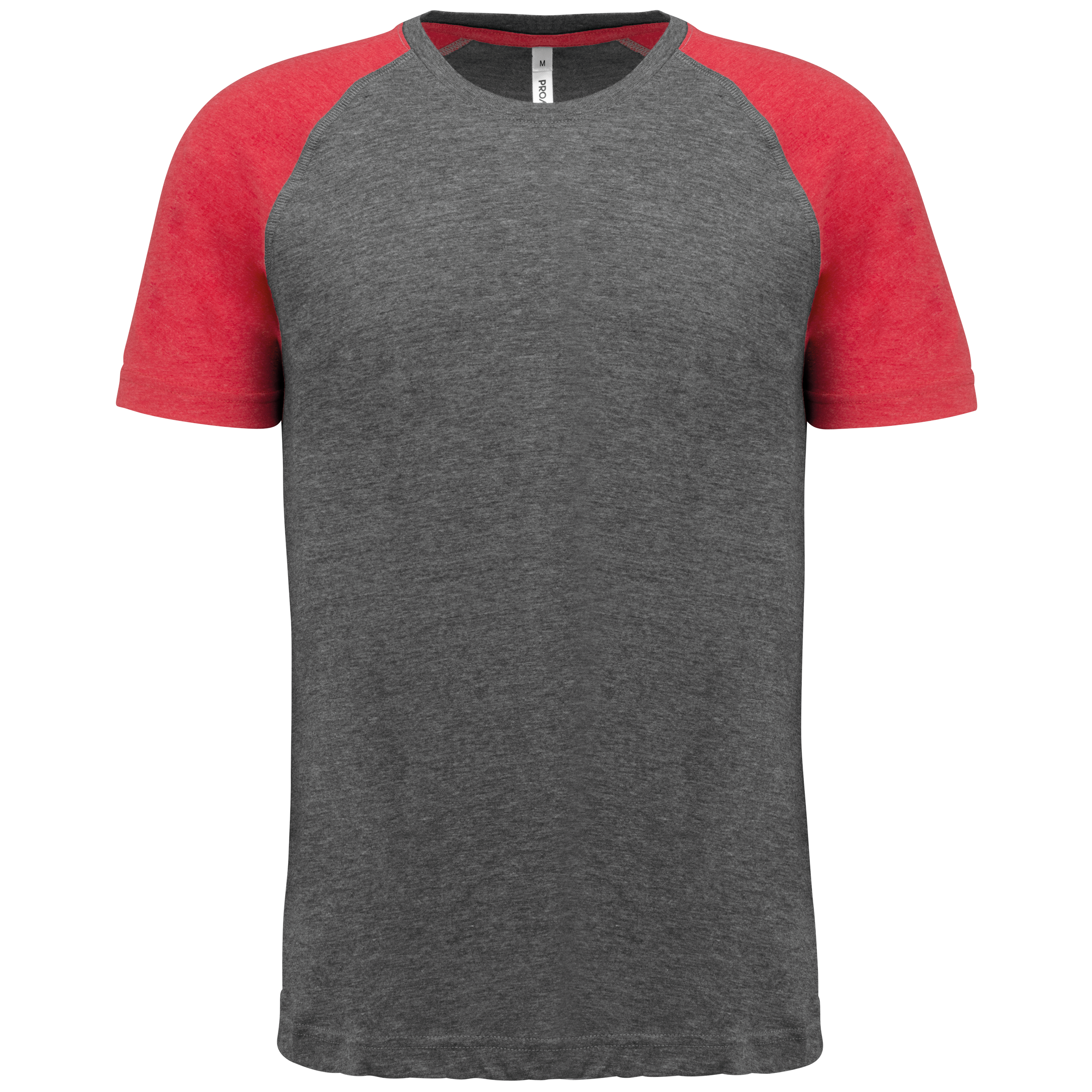 T-shirt triblend bicolore sport manches courtes unisexe - Image 20